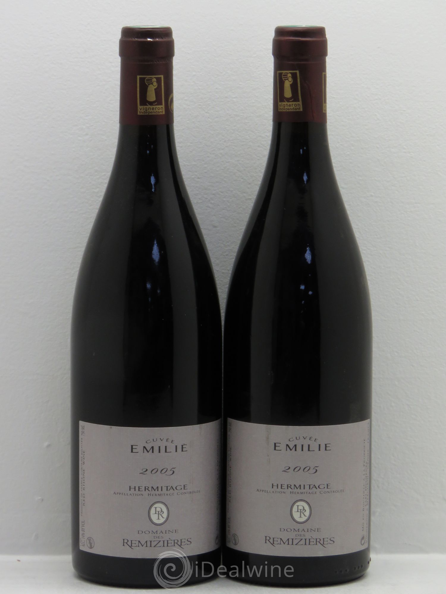 Hermitage Cuvée Emilie Rémizières (Domaine des) 2005 - Lot de 2 bouteilles - 0