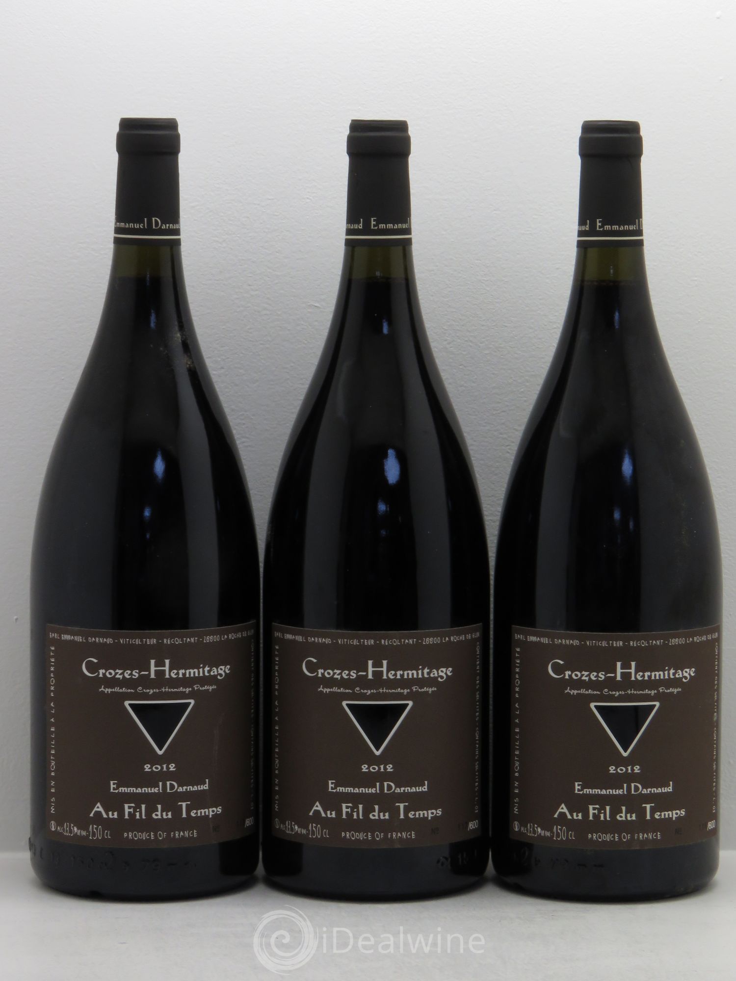 Crozes-Hermitage Au Fil du Temps - Emmanuel Darnaud 2012 - Posten von 3 Magnum - 0