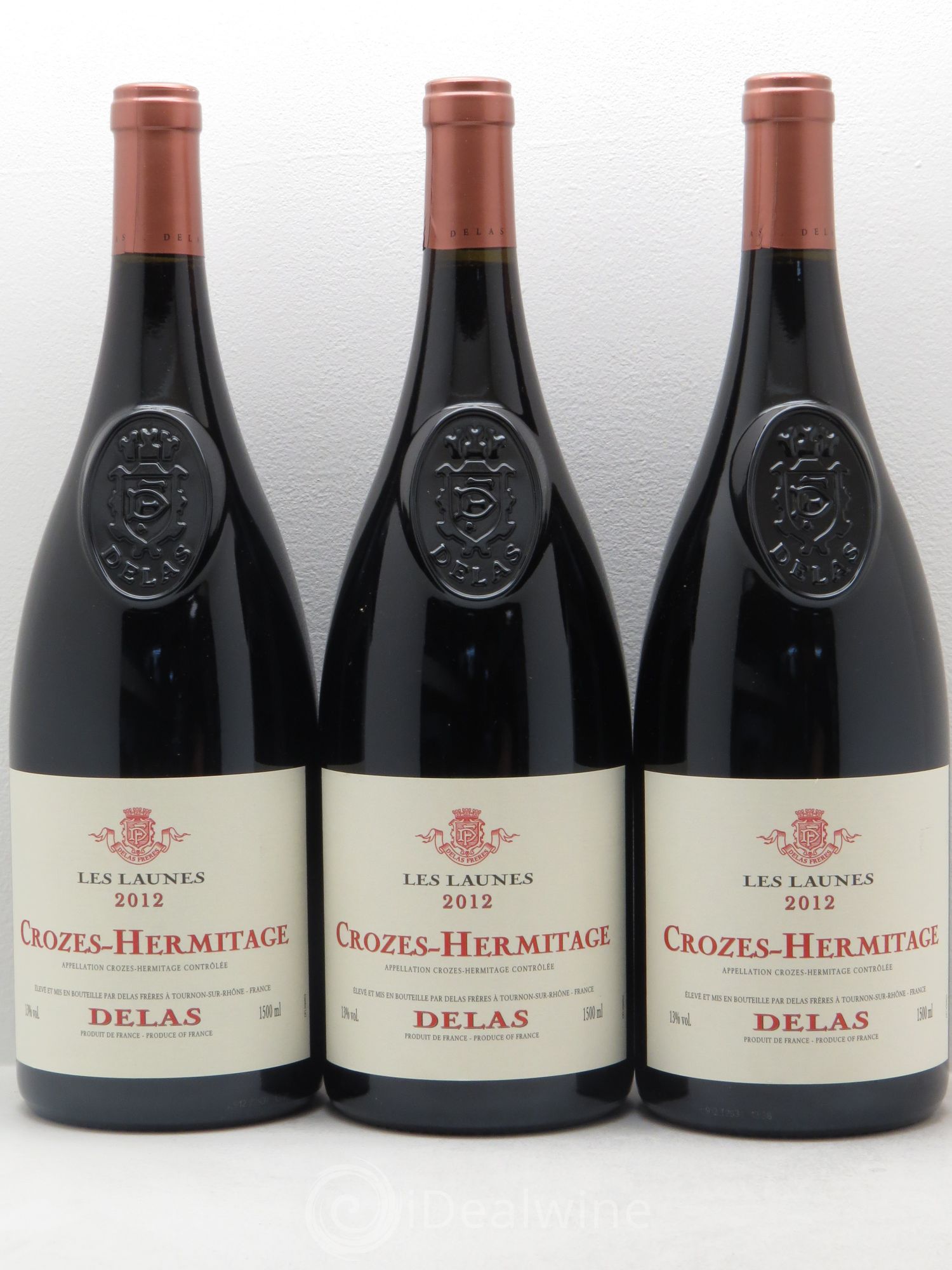 Crozes-Hermitage Les Launes Delas Frères 2012 - Lot de 3 magnums - 0