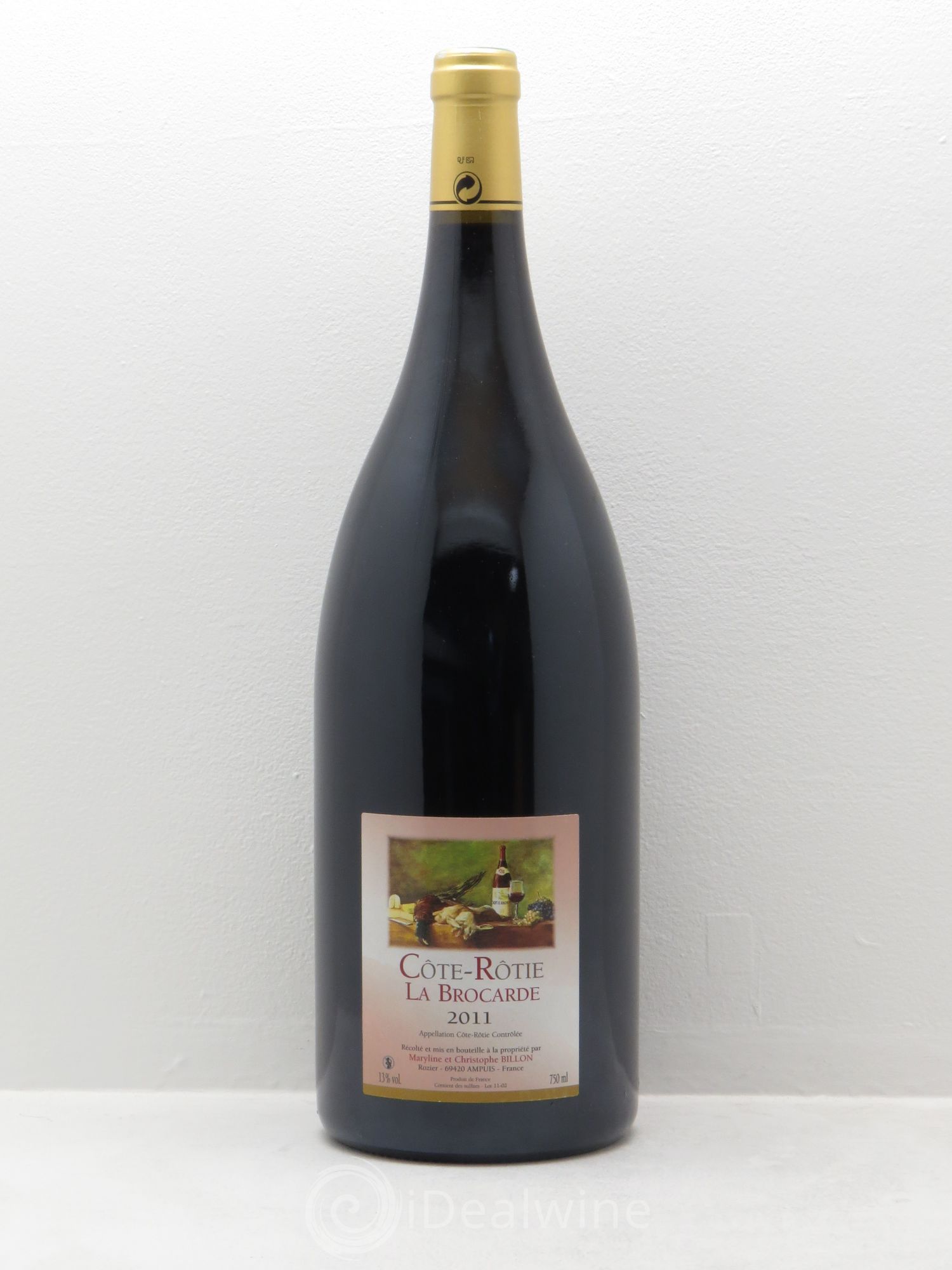 Côte-Rôtie La Brocarde - Domaine Christophe Billon 2011 - Posten von 1 Magnum - 0