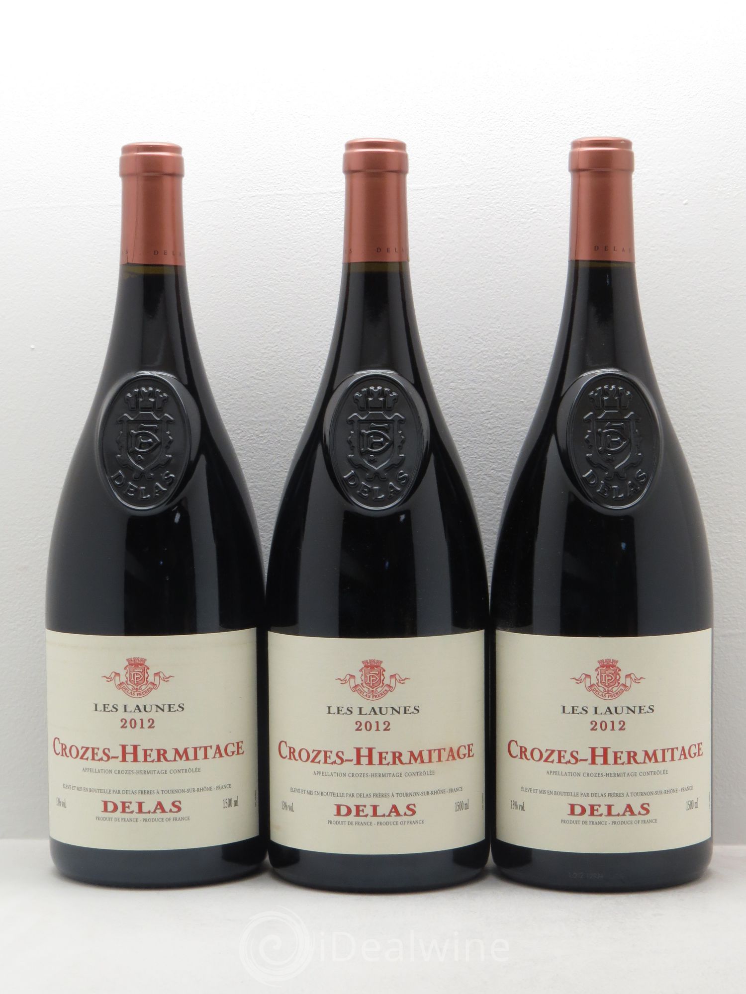 Crozes-Hermitage Les Launes Delas Frères 2012 - Lot de 3 magnums - 0