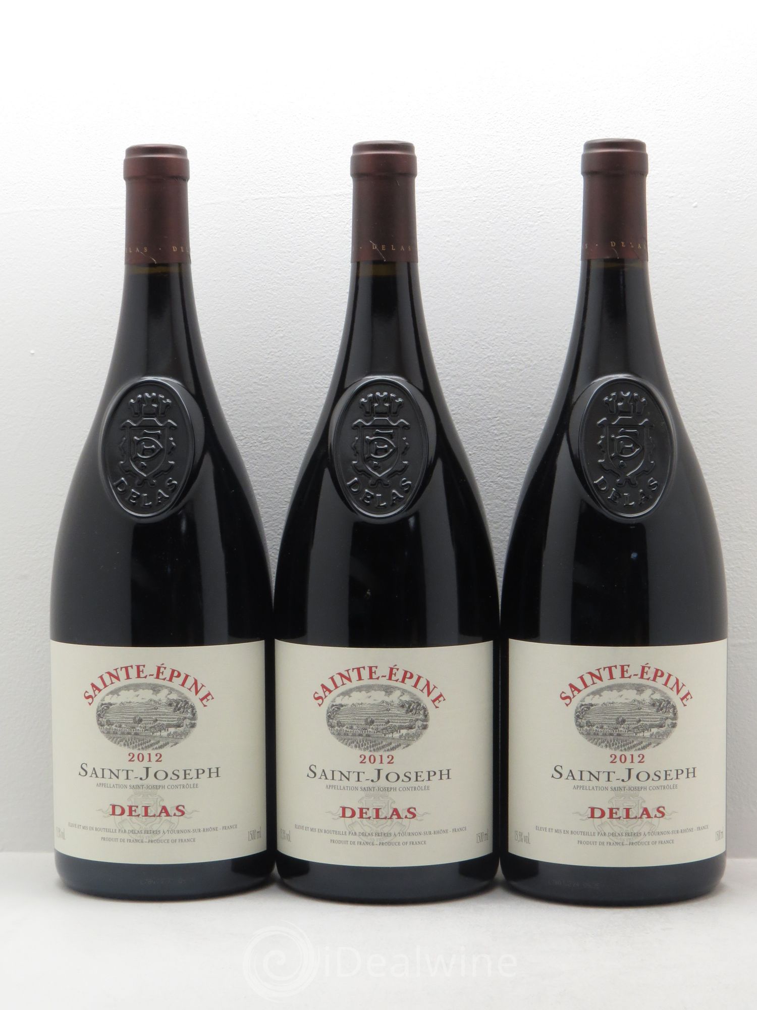 Saint-Joseph Sainte-Epine Delas Frères 2012 - Lot de 3 magnums - 0