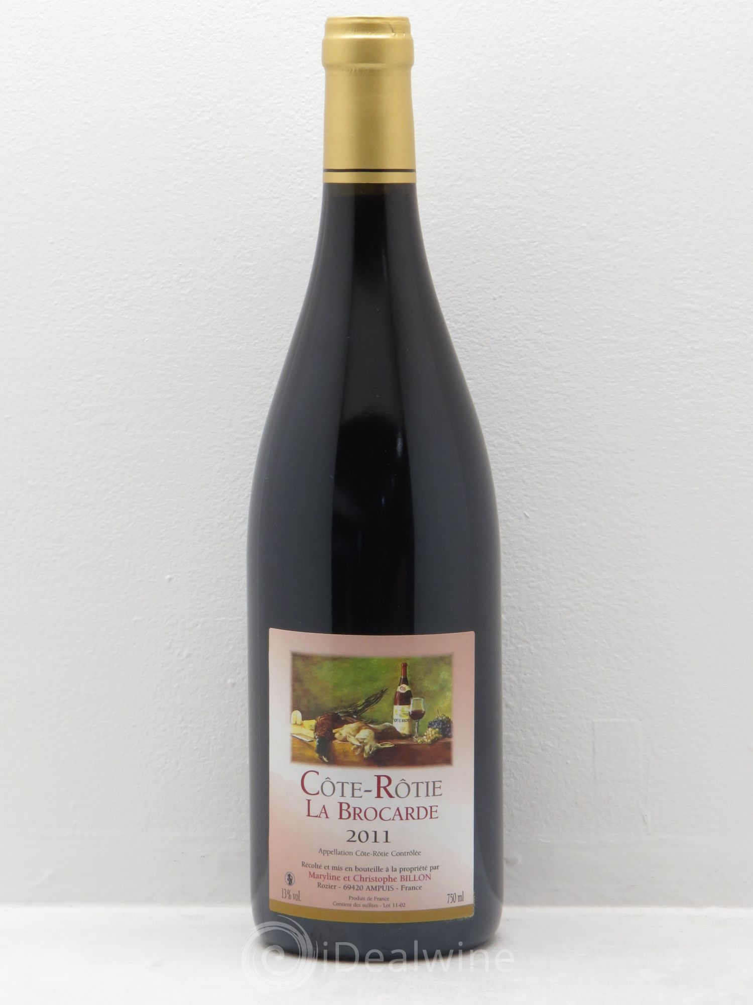 Côte-Rôtie La Brocarde Domaine C.Billon 2011 - Posten von 6 Flaschen - 0