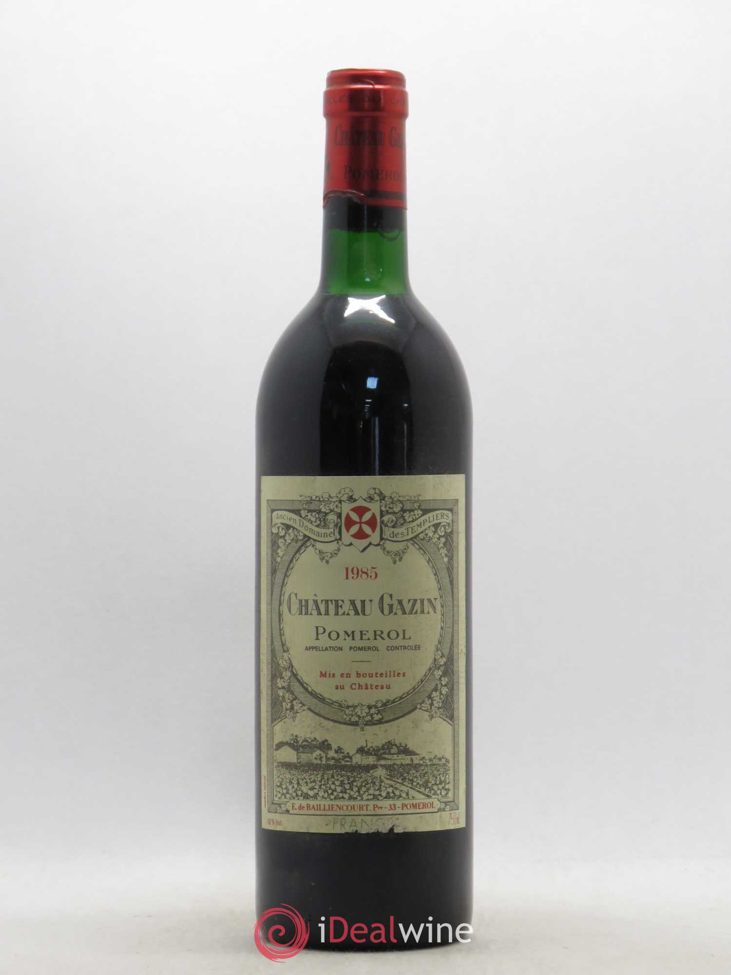 Château Gazin 1985 - Lot de 1 bouteille - 0