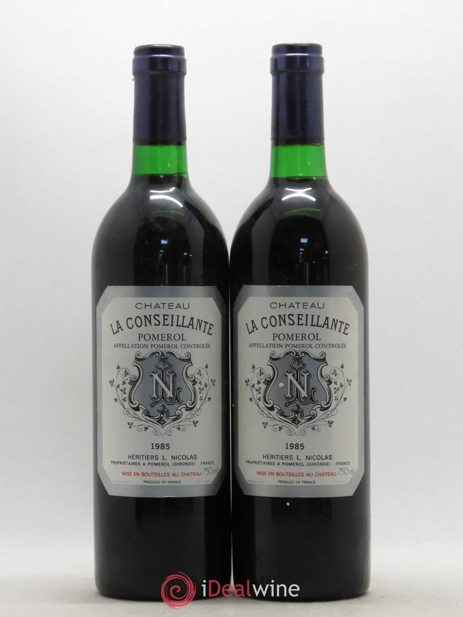 Château la Conseillante 1985 - Lot de 2 bouteilles - 0