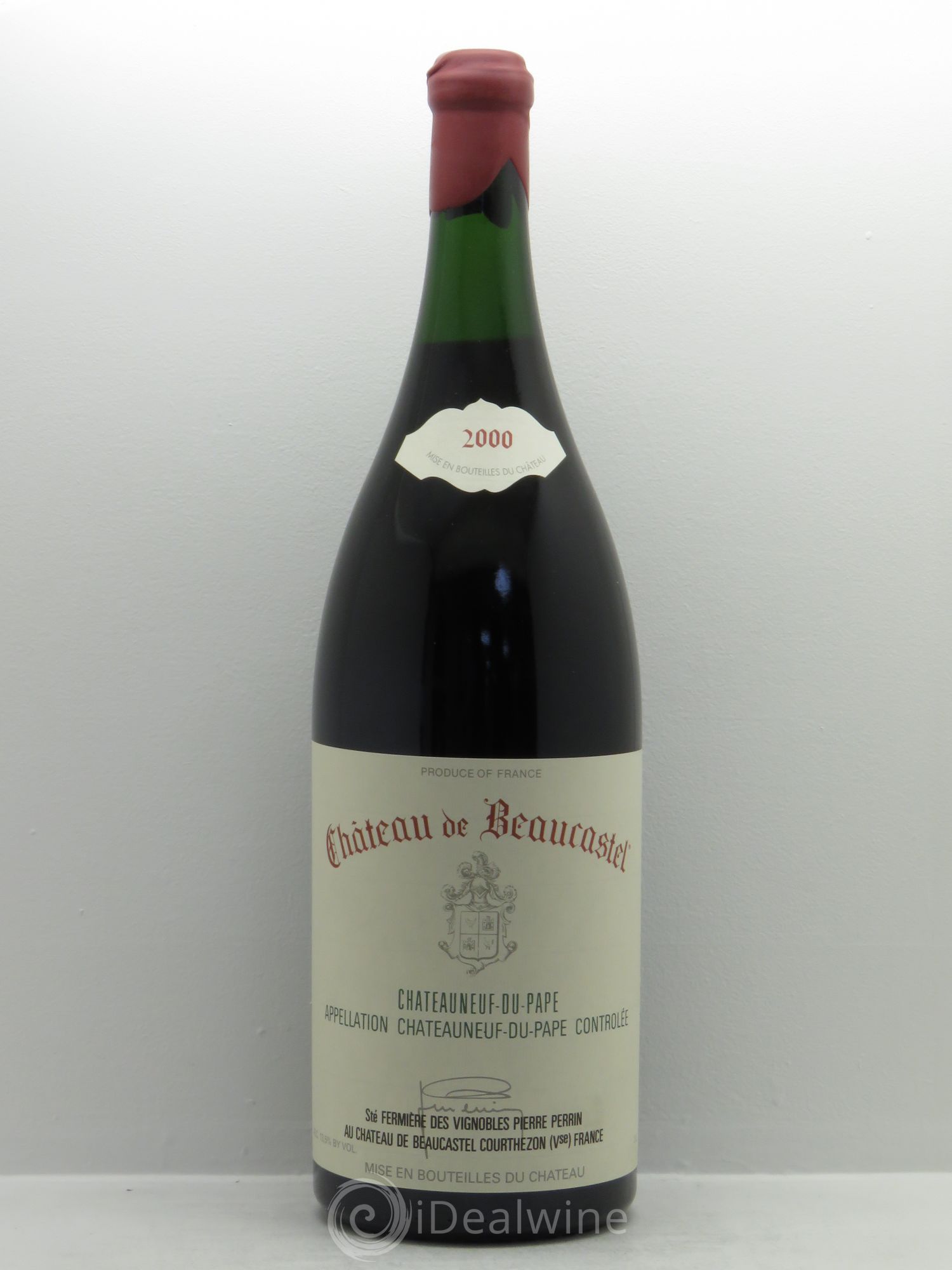 Châteauneuf-du-Pape Château de Beaucastel Famille Perrin 2000 - Lot de 1 double magnum - 0