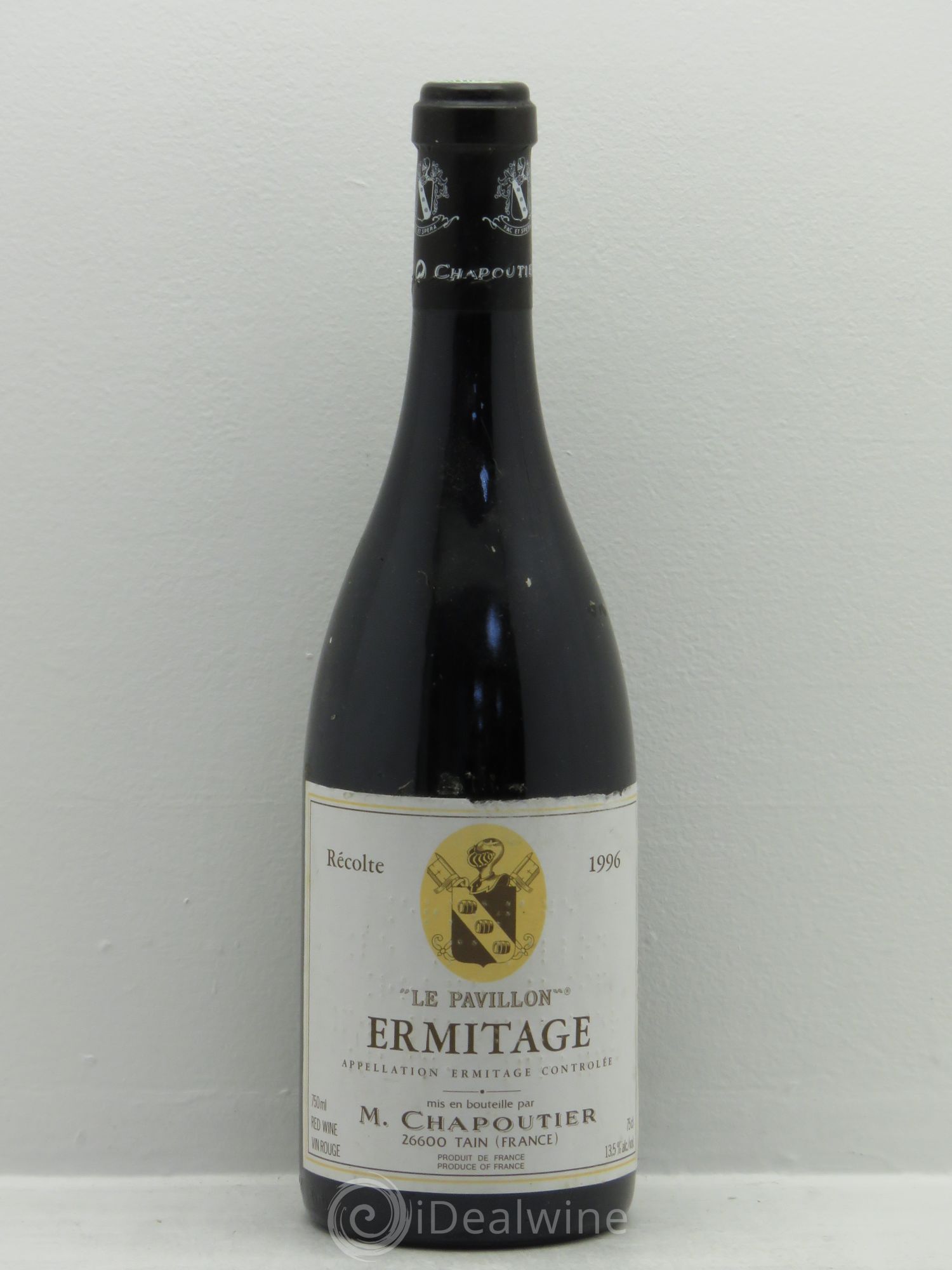 Hermitage Ermitage Le Pavillon Chapoutier 1996 - Lot de 1 bouteille - 0