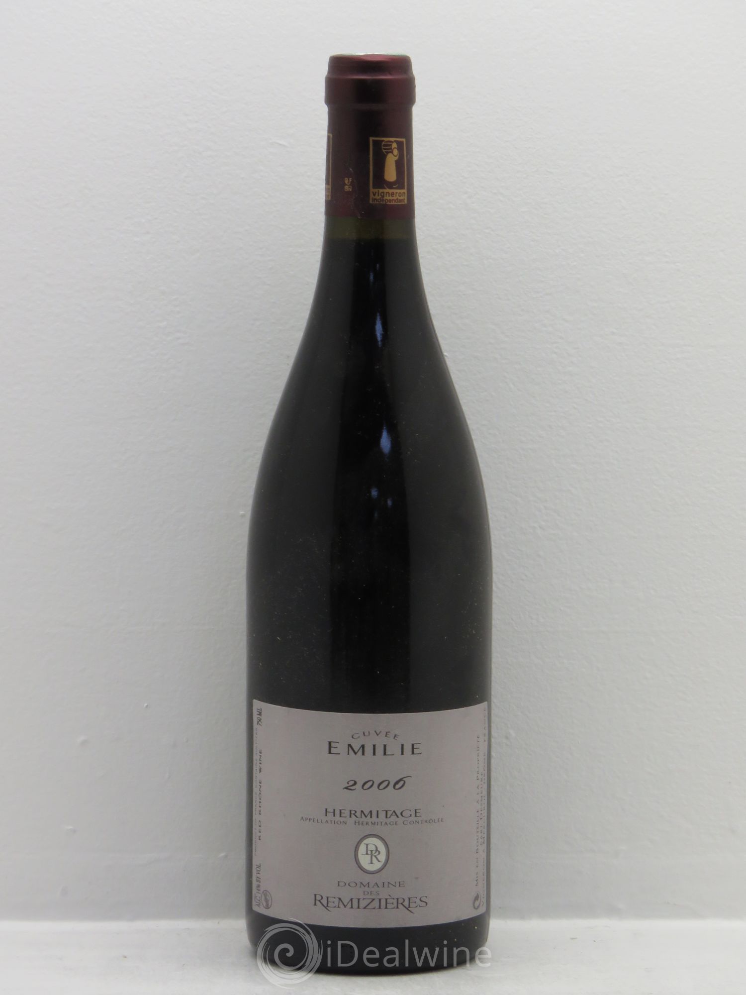 Hermitage Cuvée Emilie Rémizières (Domaine des) 2006 - Lot de 6 bouteilles - 0
