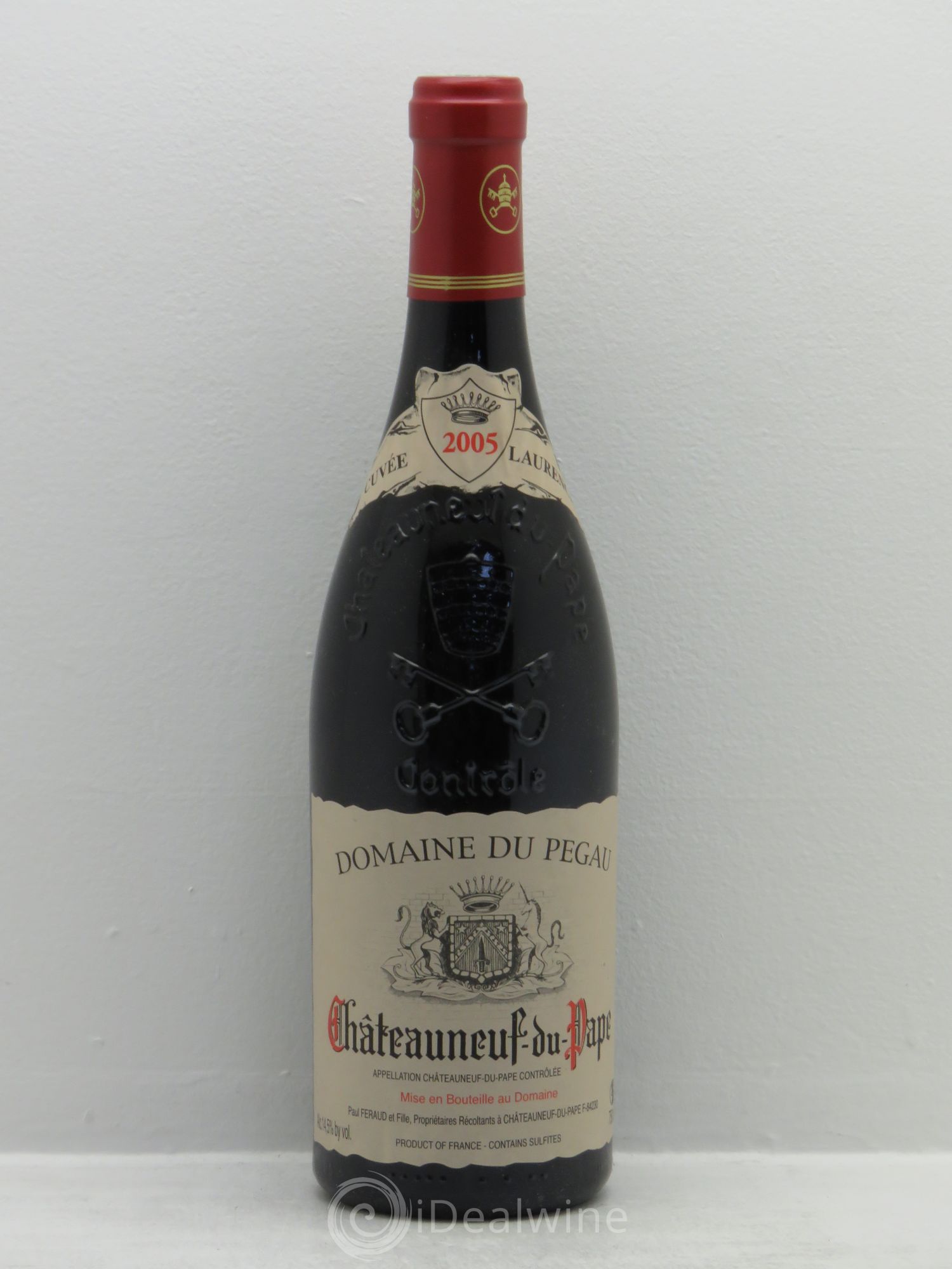 Châteauneuf-du-Pape Domaine du Pégau Cuvée Laurence Paul et Laurence Féraud 2005 - Lot de 6 bouteilles - 0