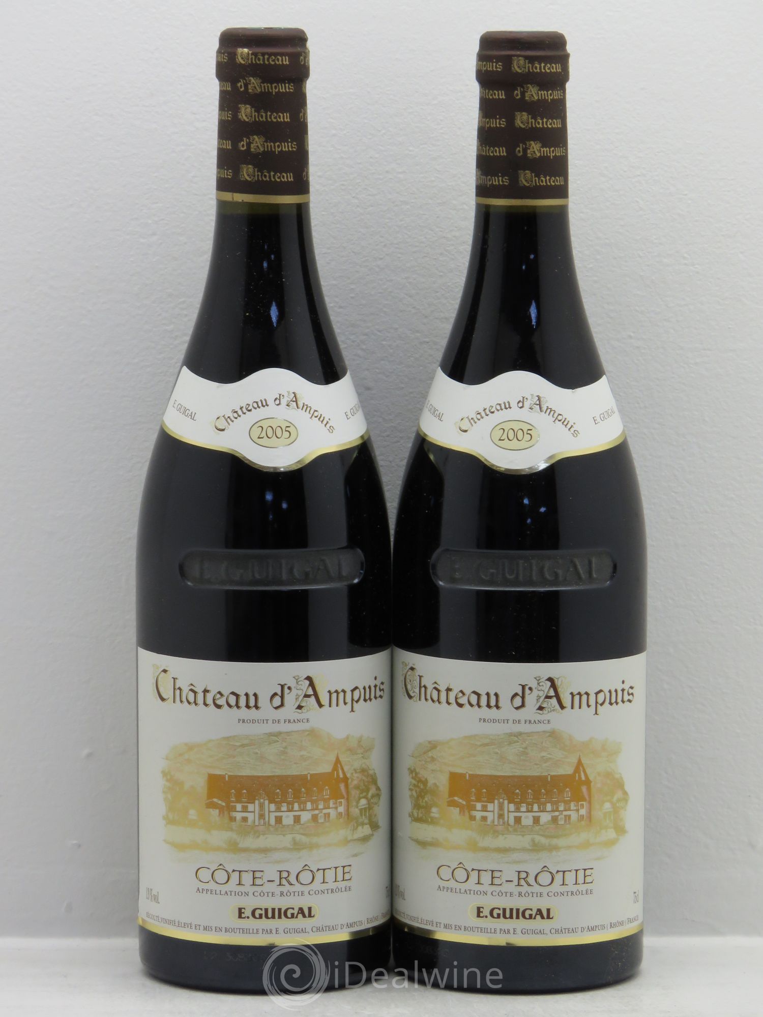 Côte-Rôtie Château d'Ampuis Guigal 2005 - Lot de 2 bouteilles - 0