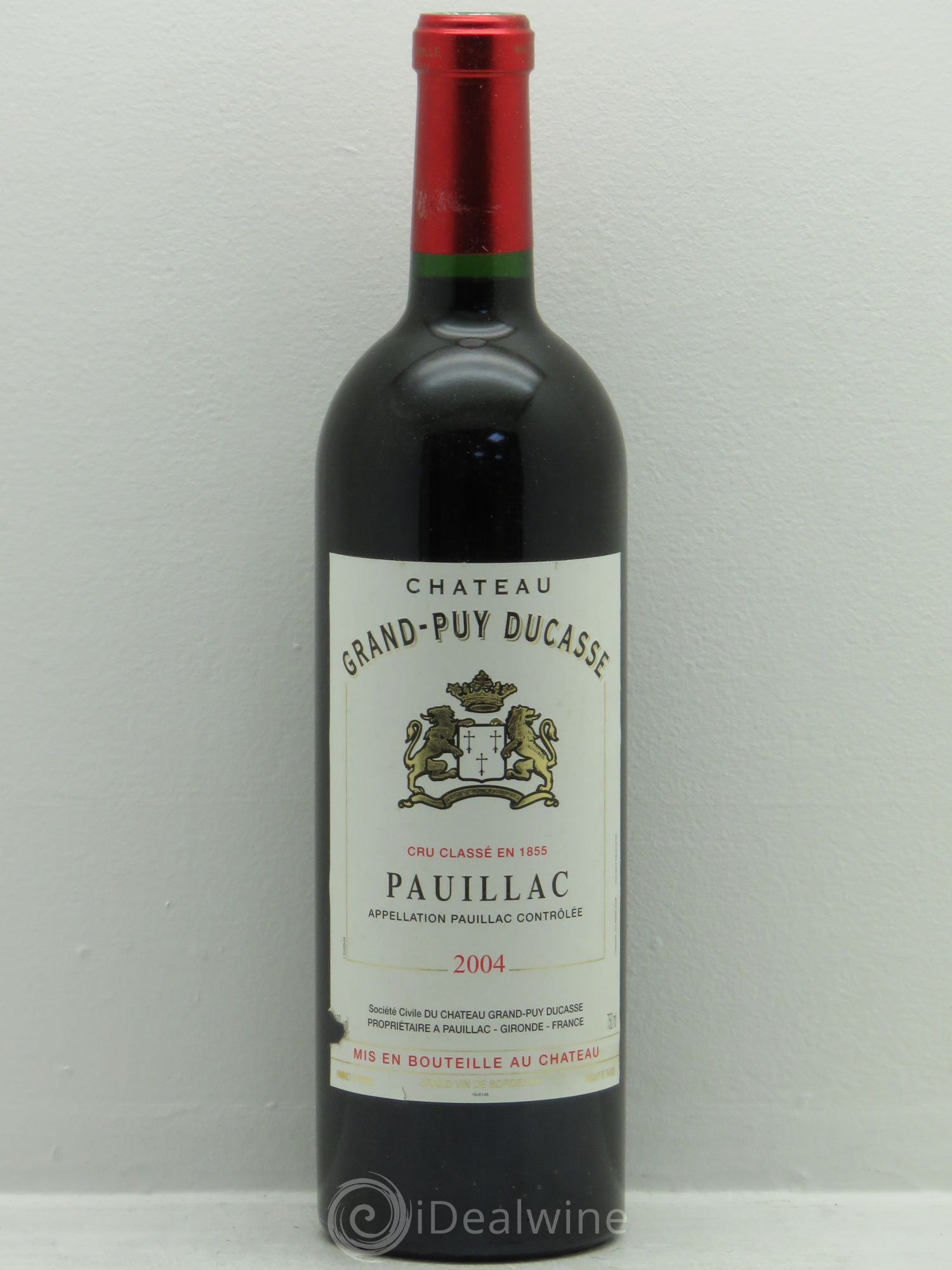 Château Grand Puy Ducasse 5ème Grand Cru Classé 2004 - Lot de 6 bouteilles - 0