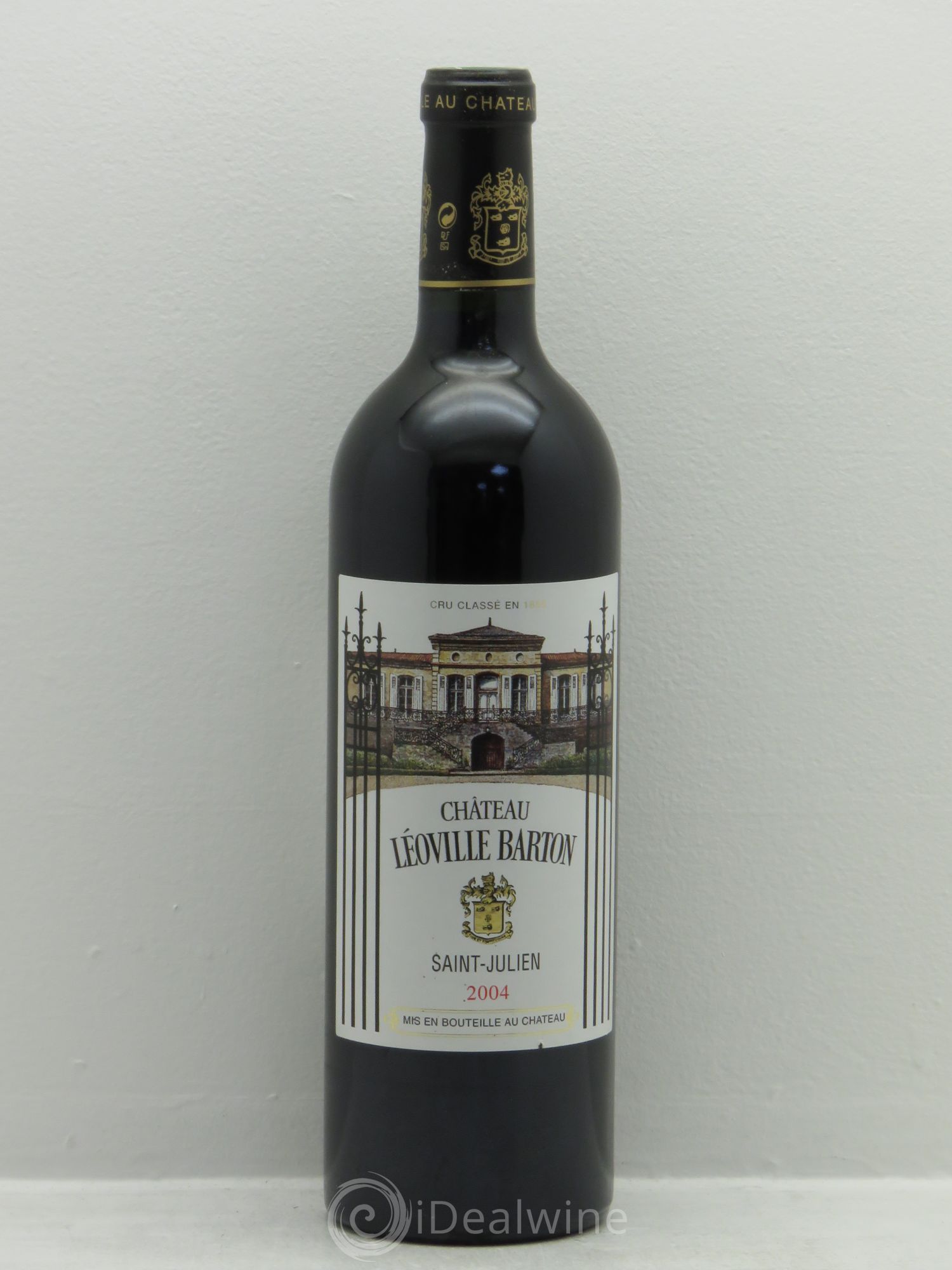 Château Léoville Barton 2ème Grand Cru Classé 2004 - Lot de 1 bouteille - 0