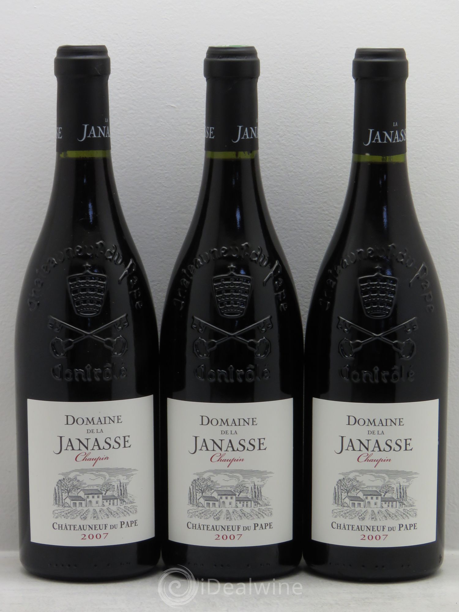 Châteauneuf-du-Pape Cuvée Chaupin La Janasse (Domaine de) 2007 - Lot de 3 bouteilles - 0