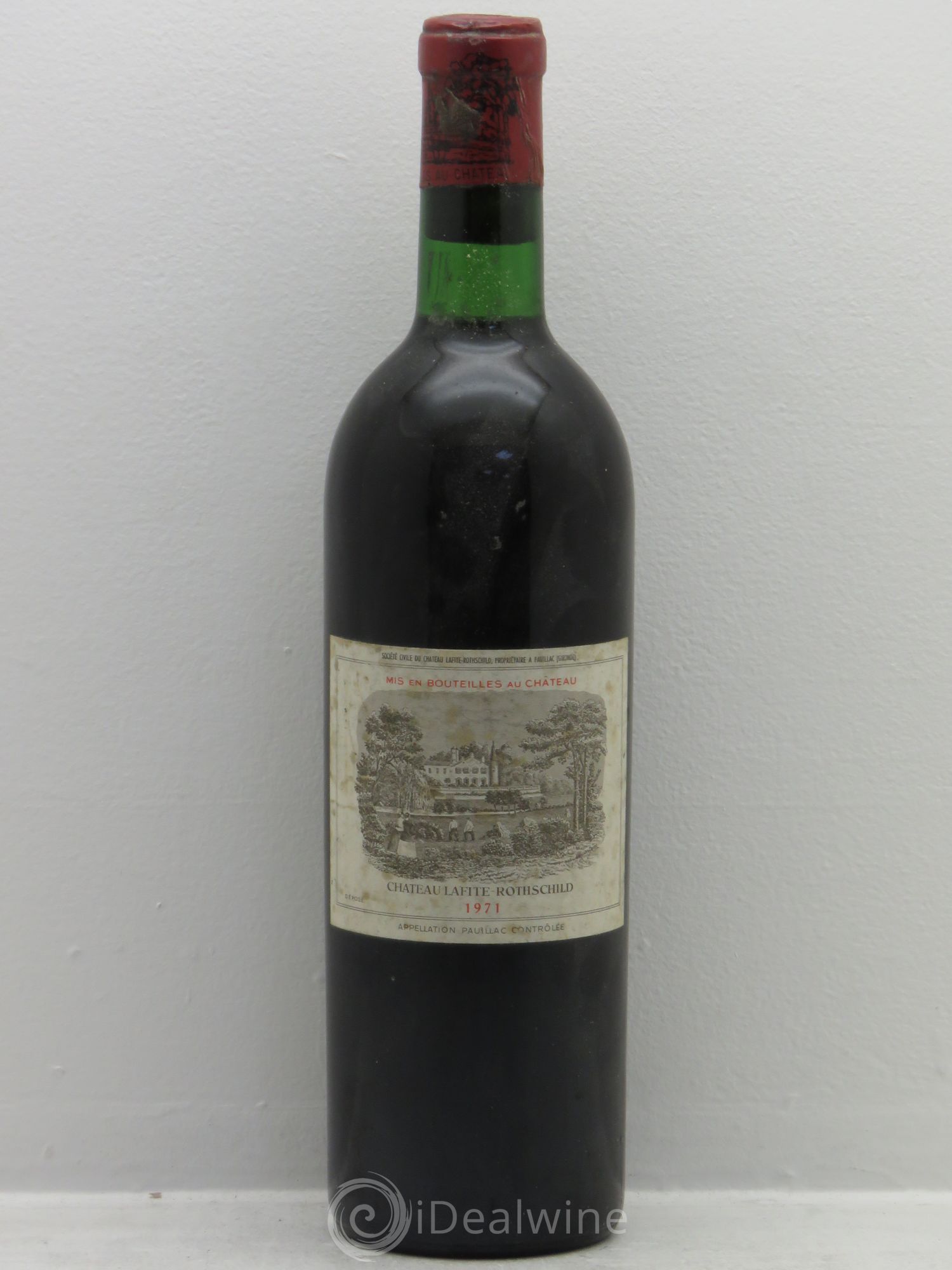Château Lafite Rothschild 1er Grand Cru Classé 1971 - Lot de 1 bouteille - 0