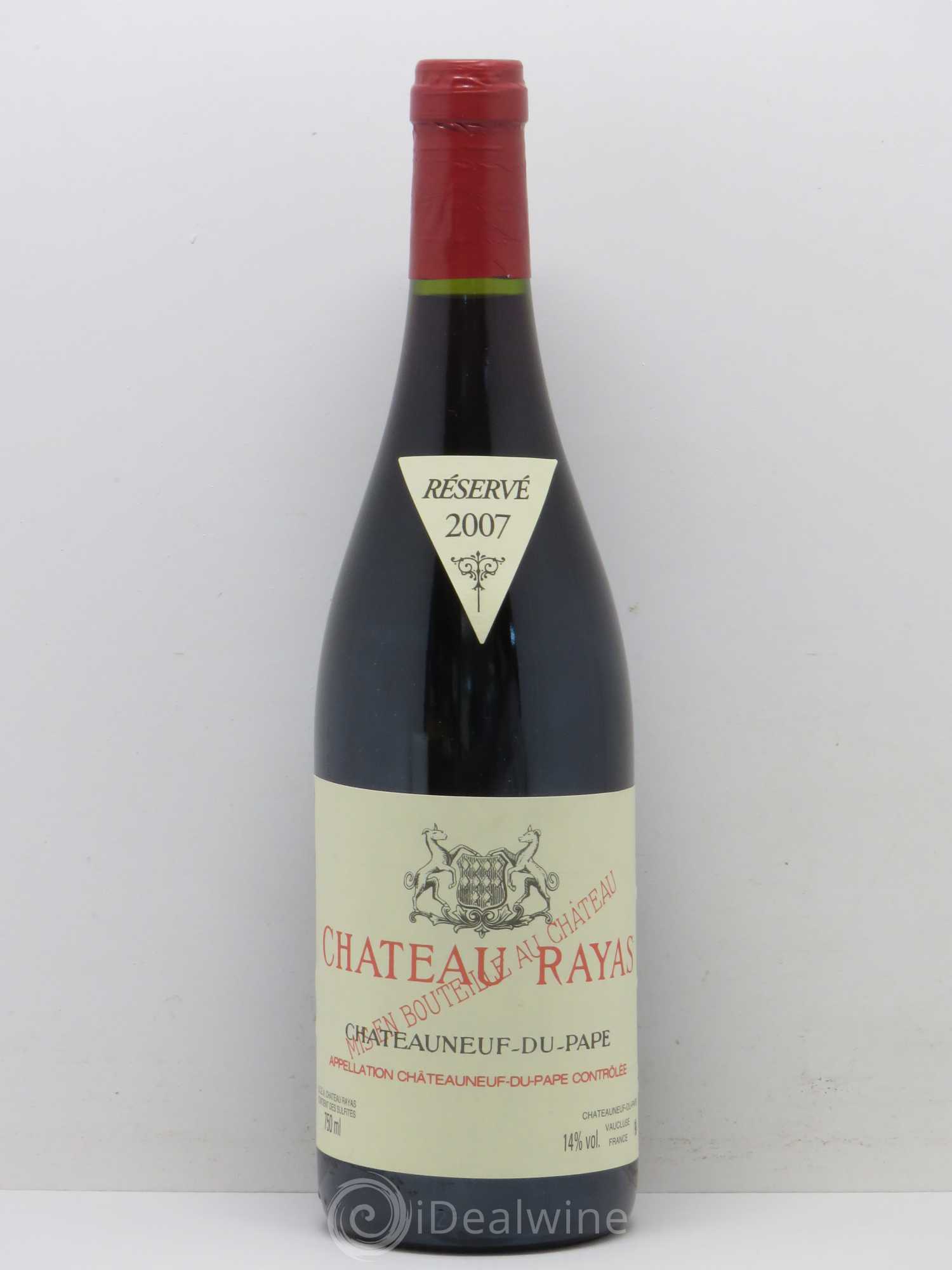 Châteauneuf-du-Pape Château Rayas Emmanuel Reynaud 2007 - Lot de 1 bouteille - 0