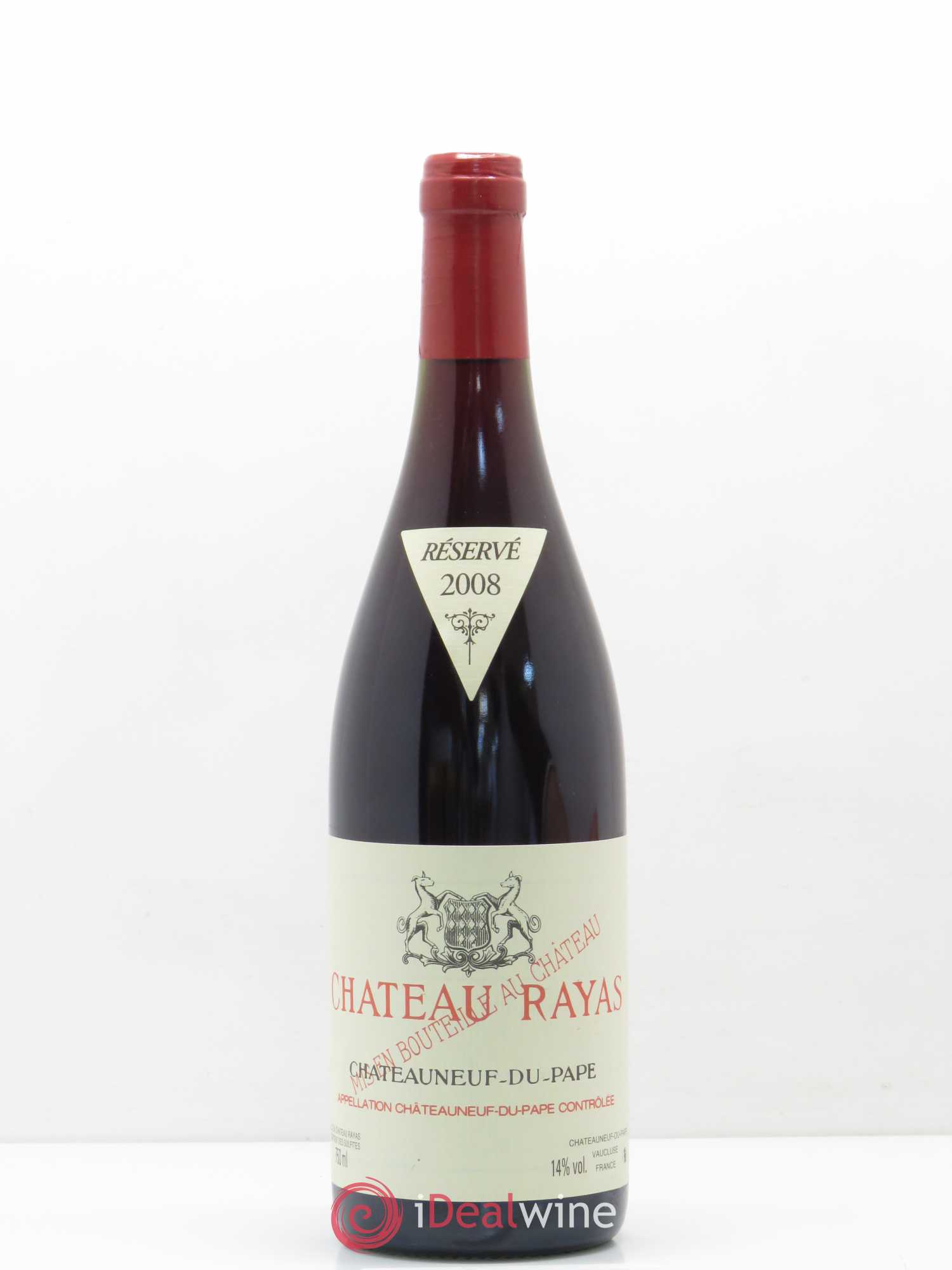 Châteauneuf-du-Pape Château Rayas Emmanuel Reynaud 2008 - Lot de 1 bouteille - 0