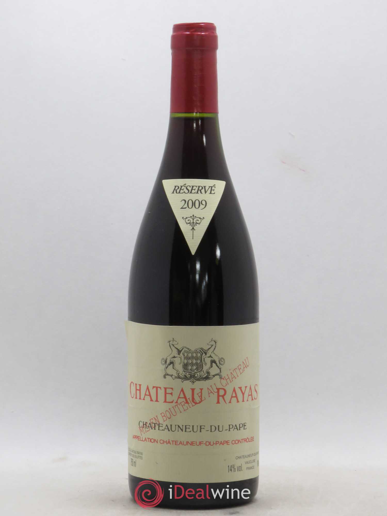 Châteauneuf-du-Pape Château Rayas Emmanuel Reynaud 2009 - Lot de 1 bouteille - 0