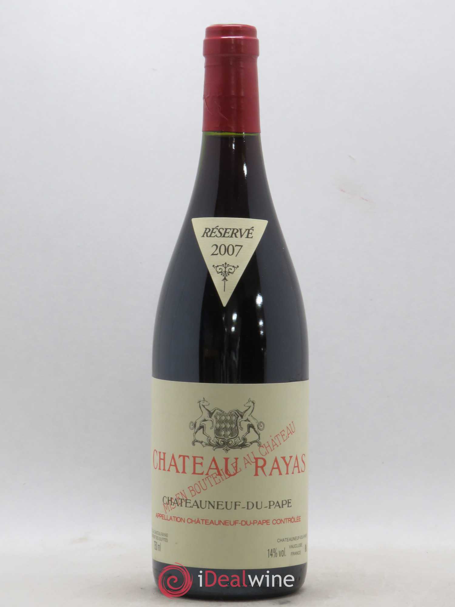 Châteauneuf-du-Pape Château Rayas Emmanuel Reynaud 2007 - Lot de 1 bouteille - 0