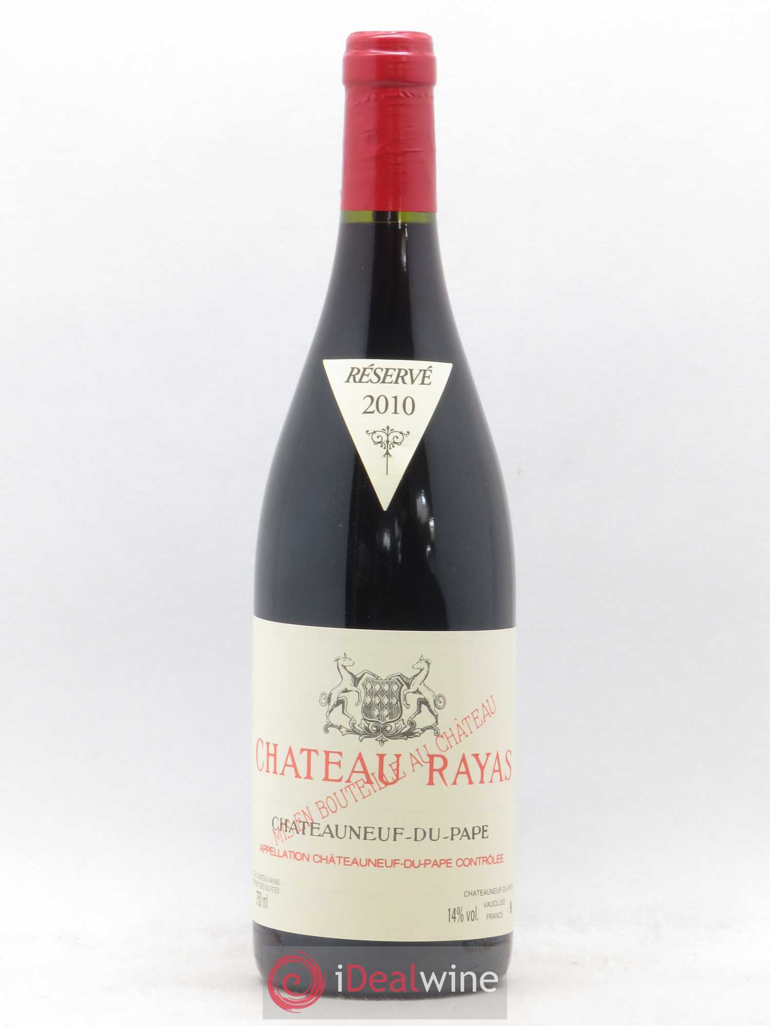 Châteauneuf-du-Pape Château Rayas Emmanuel Reynaud 2010 - Lot de 1 bouteille - 0