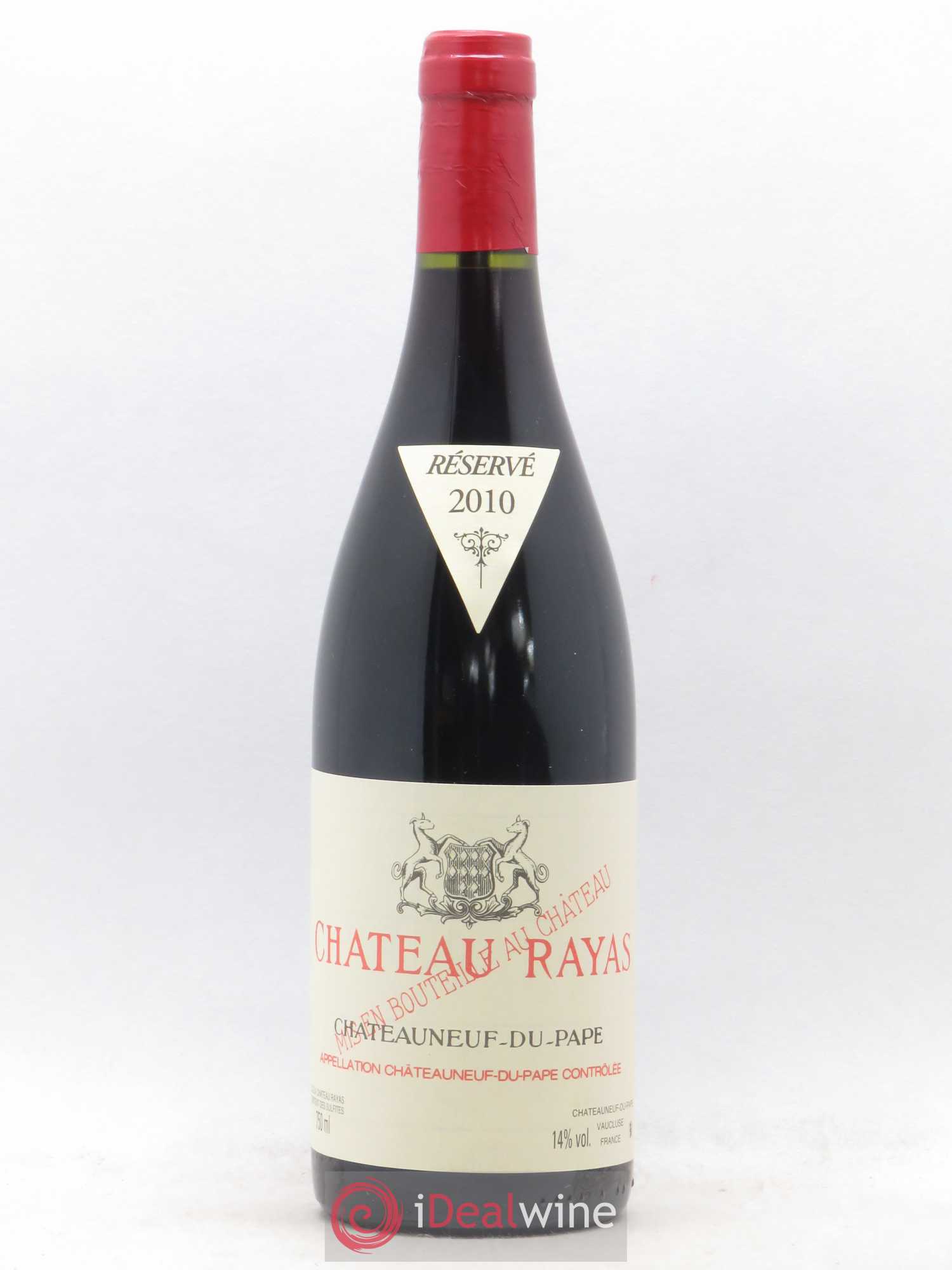 Châteauneuf-du-Pape Château Rayas Emmanuel Reynaud 2010 - Lot de 1 bouteille - 0