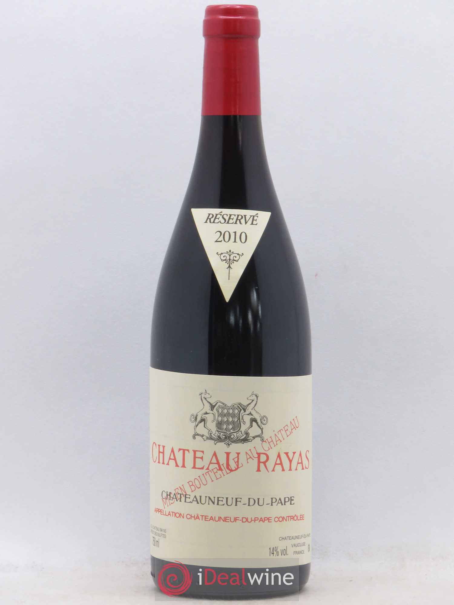 Châteauneuf-du-Pape Château Rayas Emmanuel Reynaud 2010 - Lot de 1 bouteille - 0