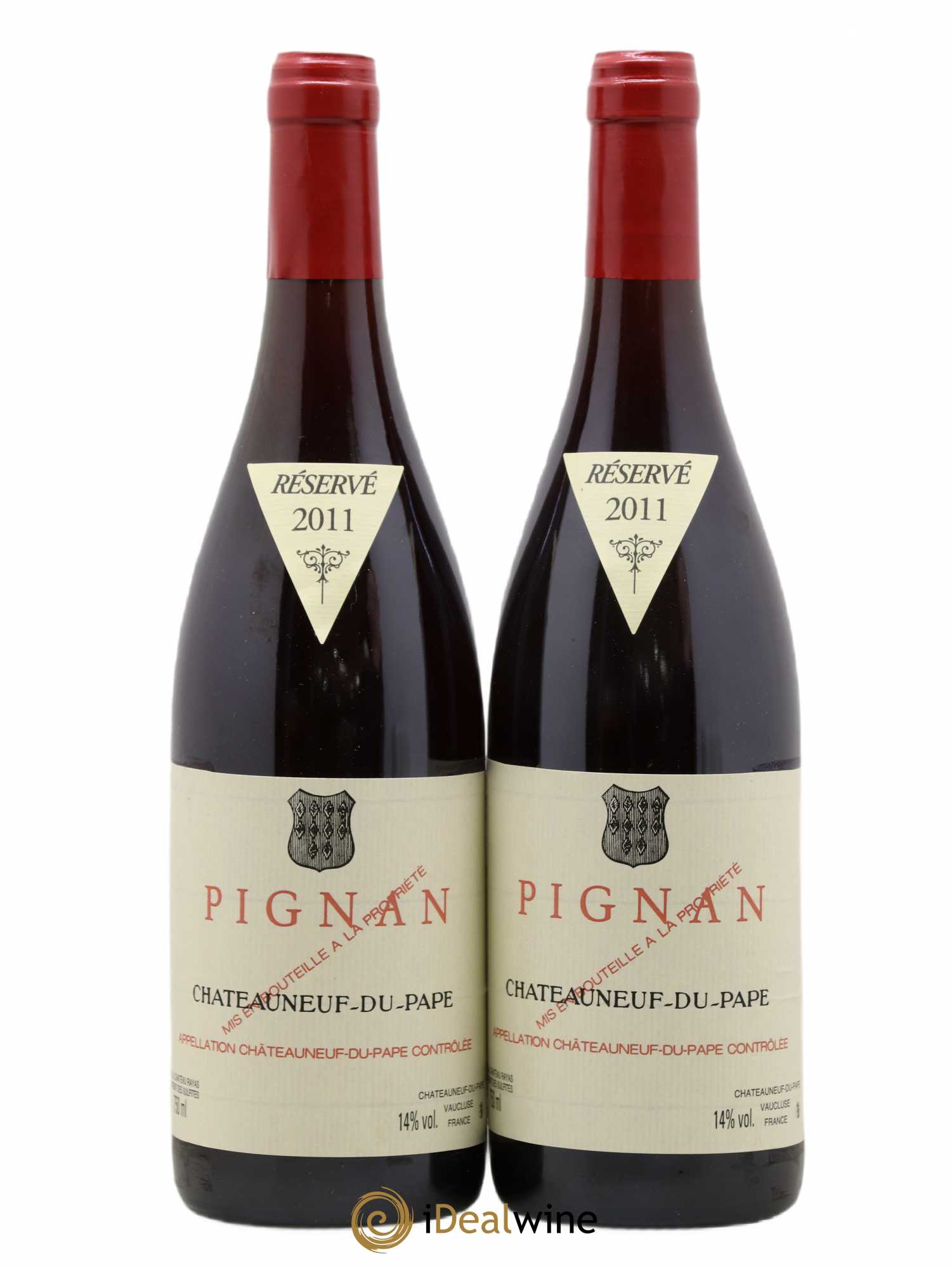 Châteauneuf-du-Pape Pignan Emmanuel Reynaud 2011 - Lot de 2 bouteilles - 0