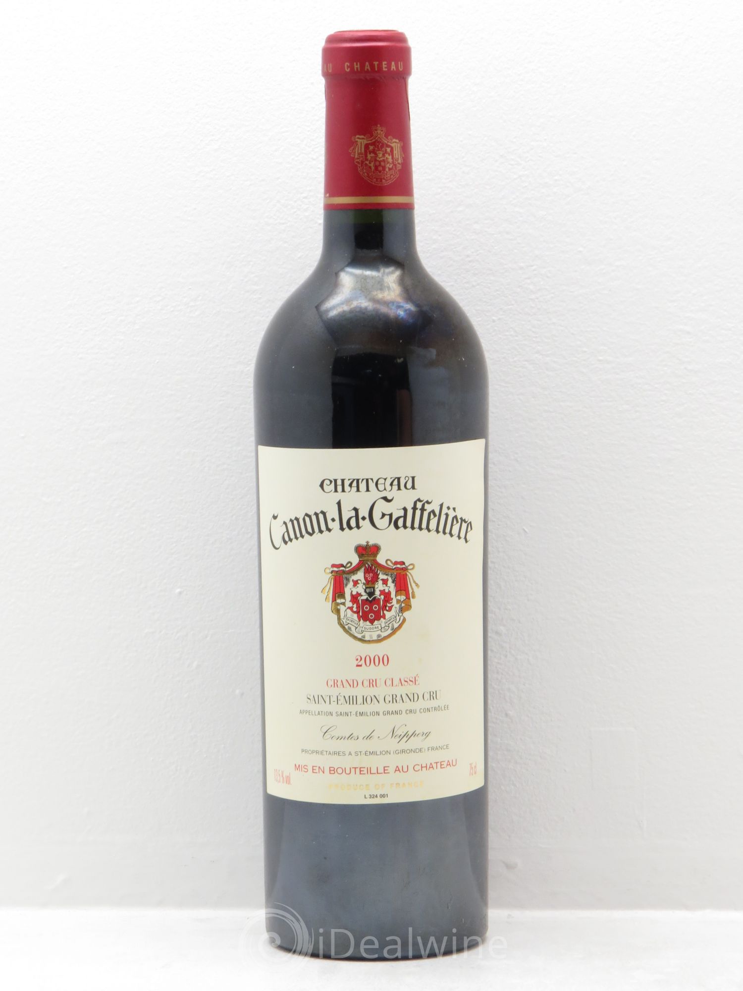 Château Canon la Gaffelière 1er Grand Cru Classé B 2000 - Lot de 6 bouteilles - 0