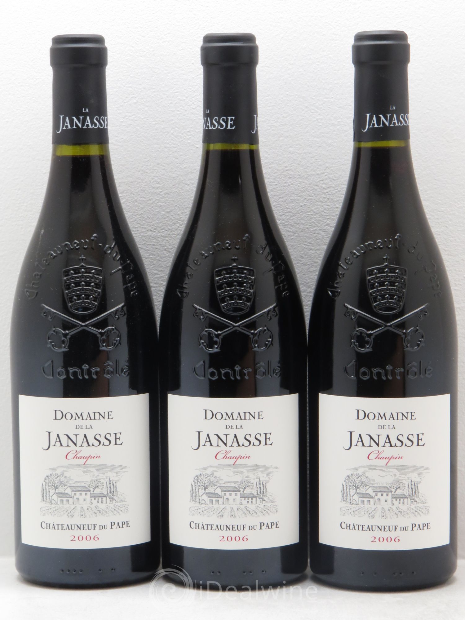 Châteauneuf-du-Pape Cuvée Chaupin La Janasse (Domaine de) 2006 - Lot de 3 bouteilles - 0