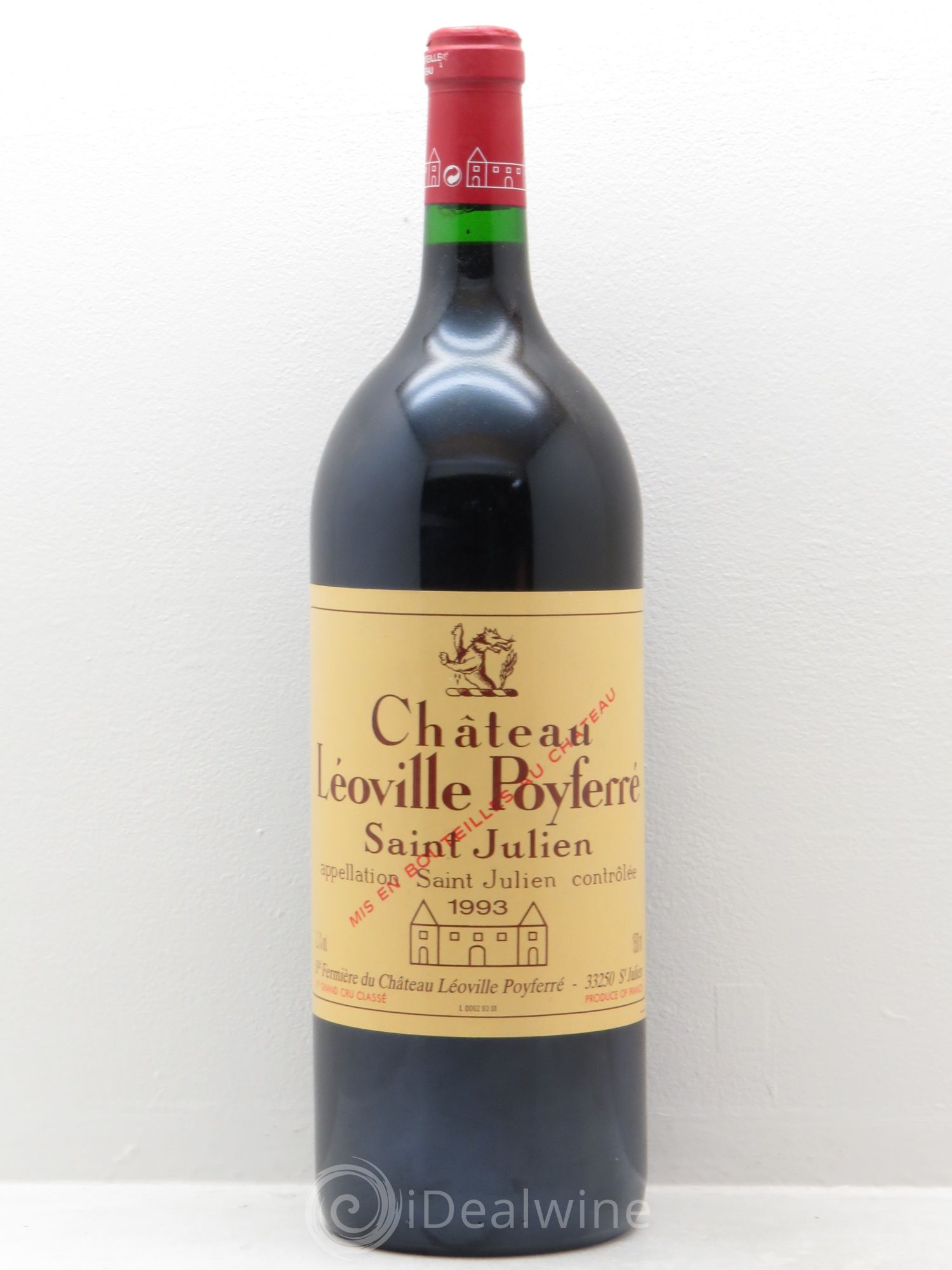Château Léoville Poyferré 2ème Grand Cru Classé 1993 - Lot de 1 magnum - 0
