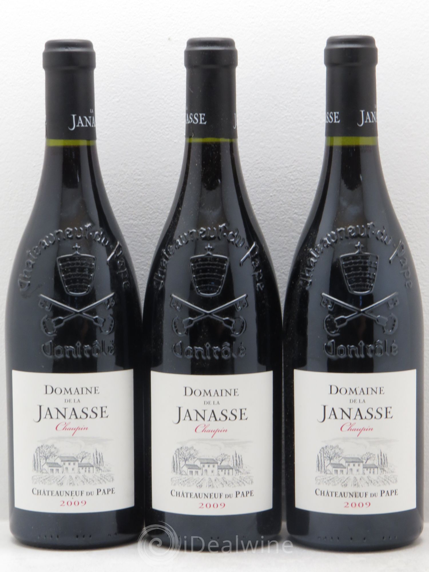 Châteauneuf-du-Pape Cuvée Chaupin La Janasse (Domaine de) 2009 - Lot de 3 bouteilles - 0