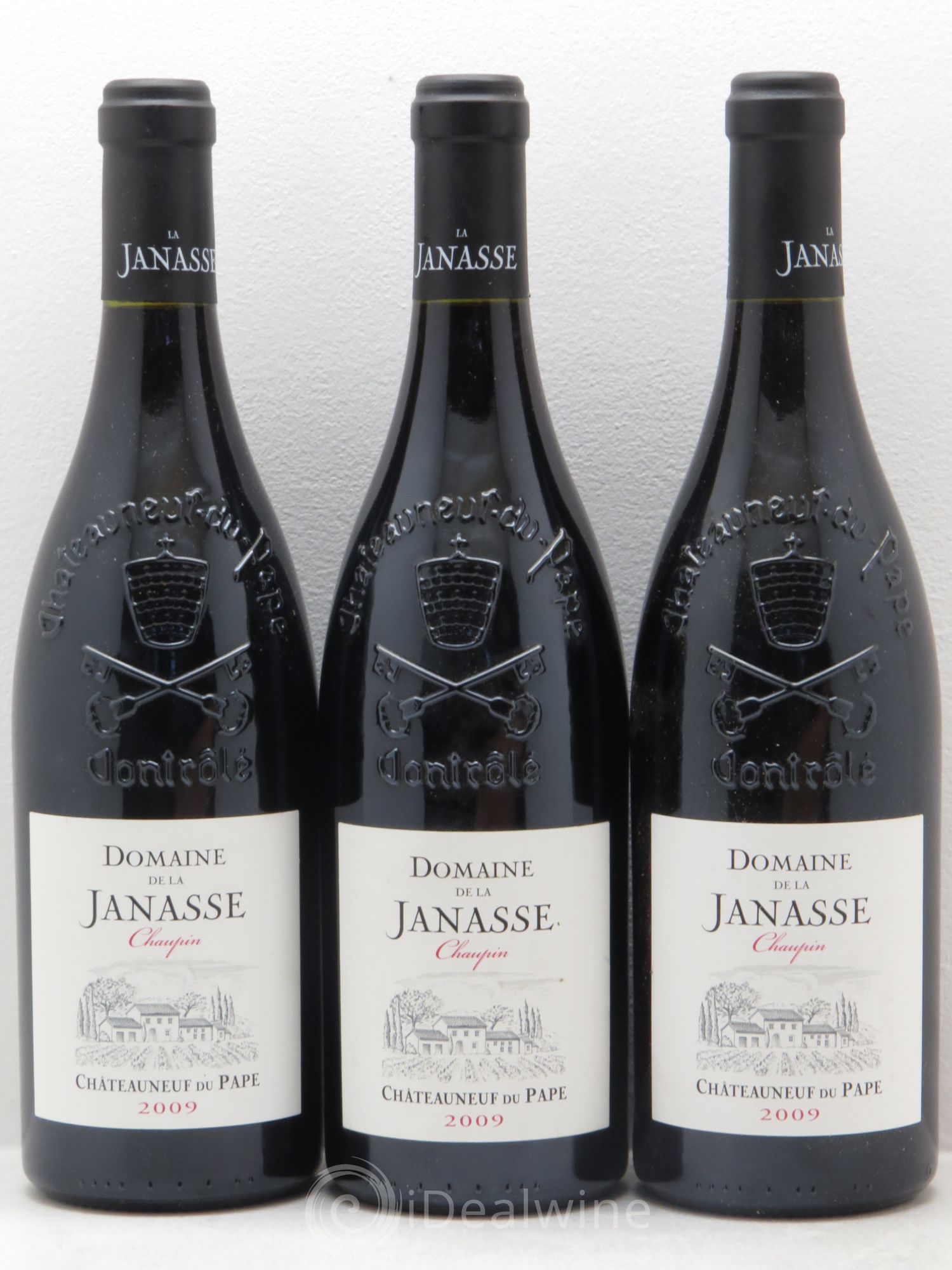 Châteauneuf-du-Pape Cuvée Chaupin La Janasse (Domaine de) 2009 - Lot de 3 bouteilles - 0