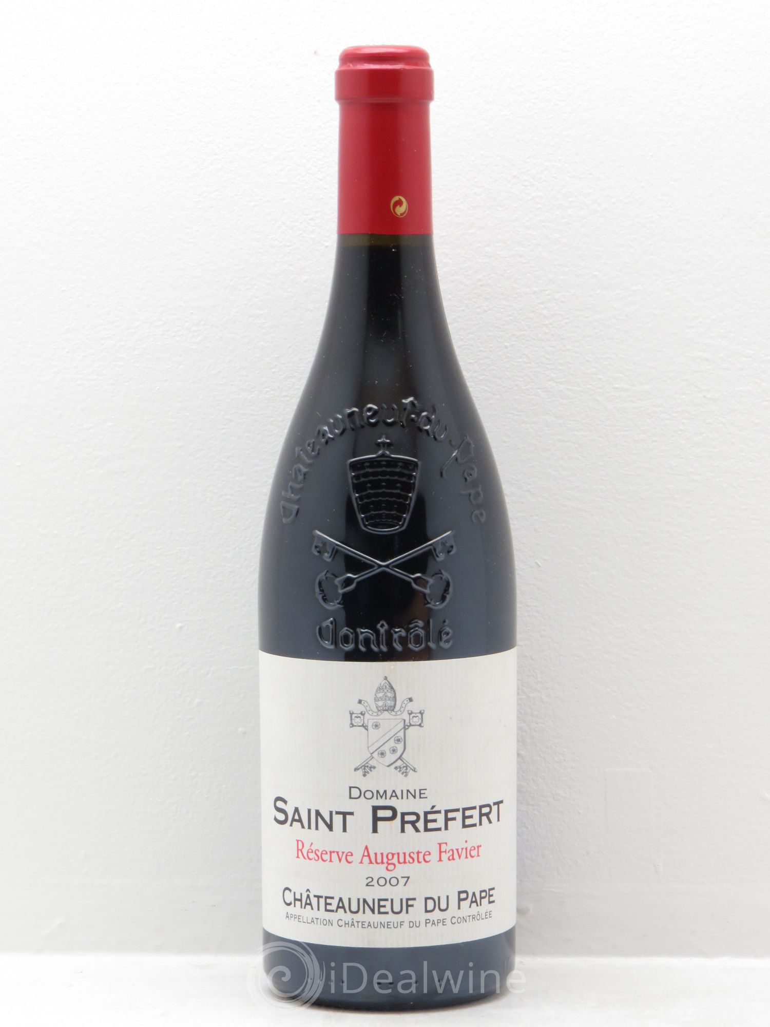 Châteauneuf-du-Pape Réserve Auguste Favier Domaine Saint-Préfert 2007 - Lot de 6 bouteilles - 0