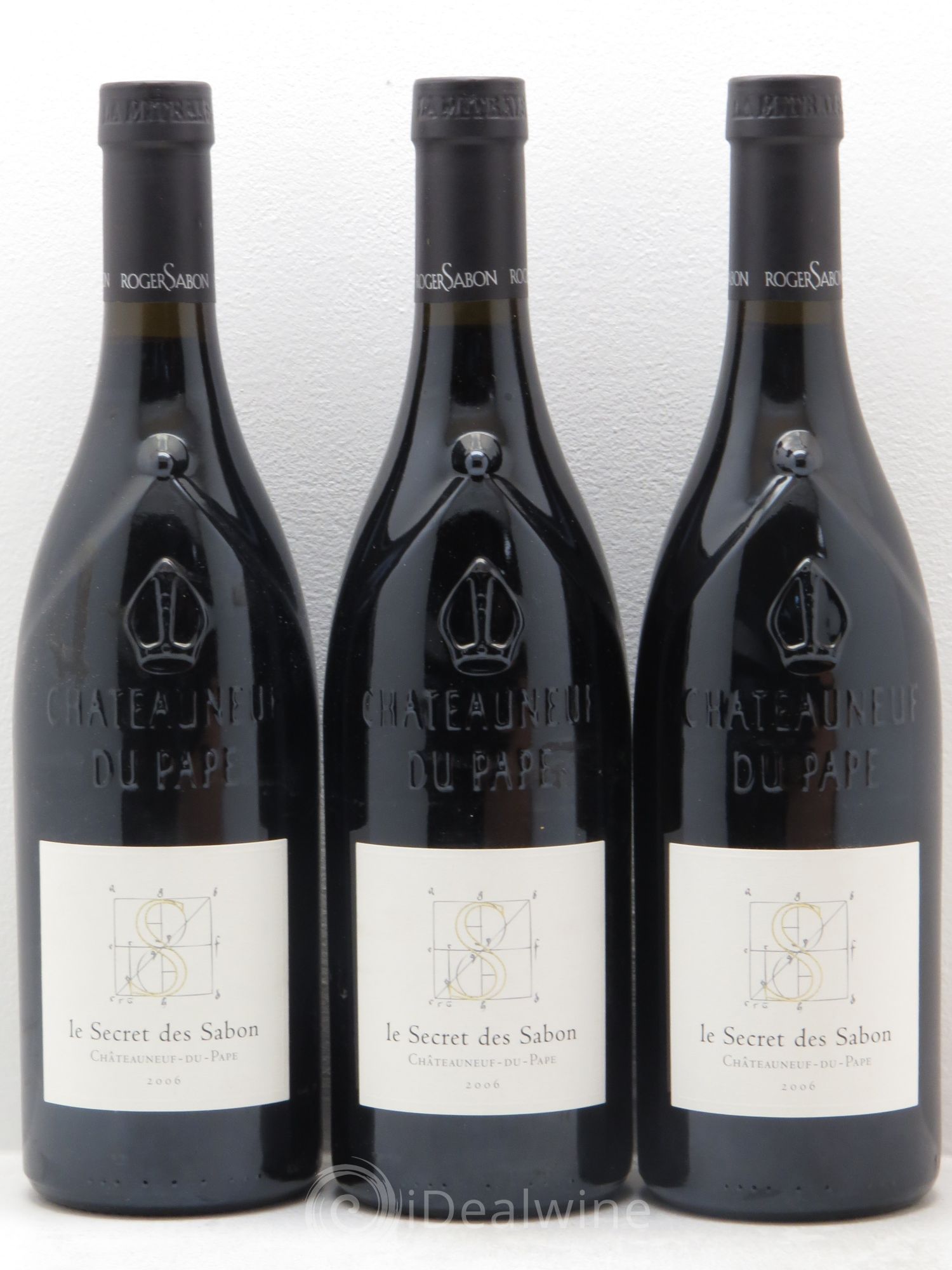 Châteauneuf-du-Pape Le Secret des Sabon Domaine Roger Sabon 2006 - Lot de 3 bouteilles - 0