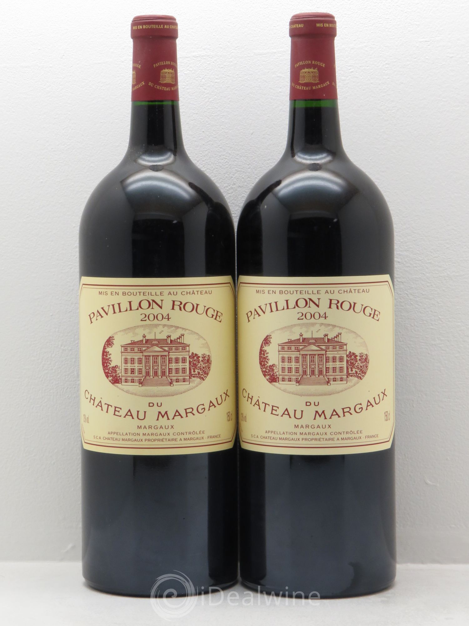 Pavillon Rouge du Château Margaux Second Vin 2004 - Lot de 2 magnums - 0