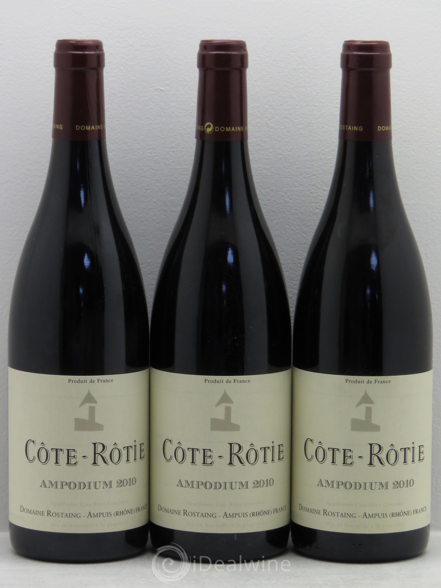 Côte-Rôtie Ampodium René Rostaing 2010 - Lotto di 3 bottiglie - 0