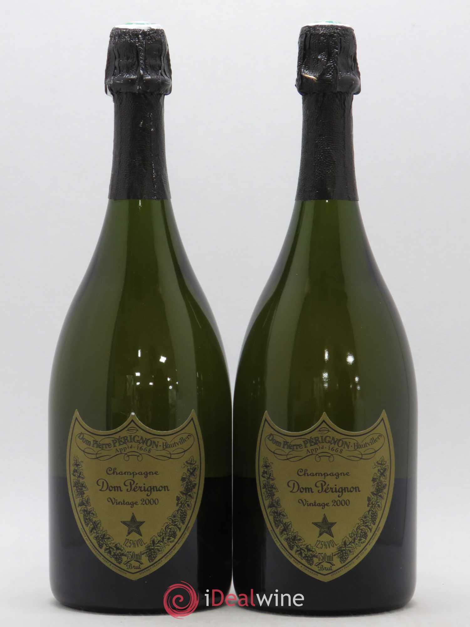Brut Dom Pérignon 2000 - Lot de 2 bouteilles - 0