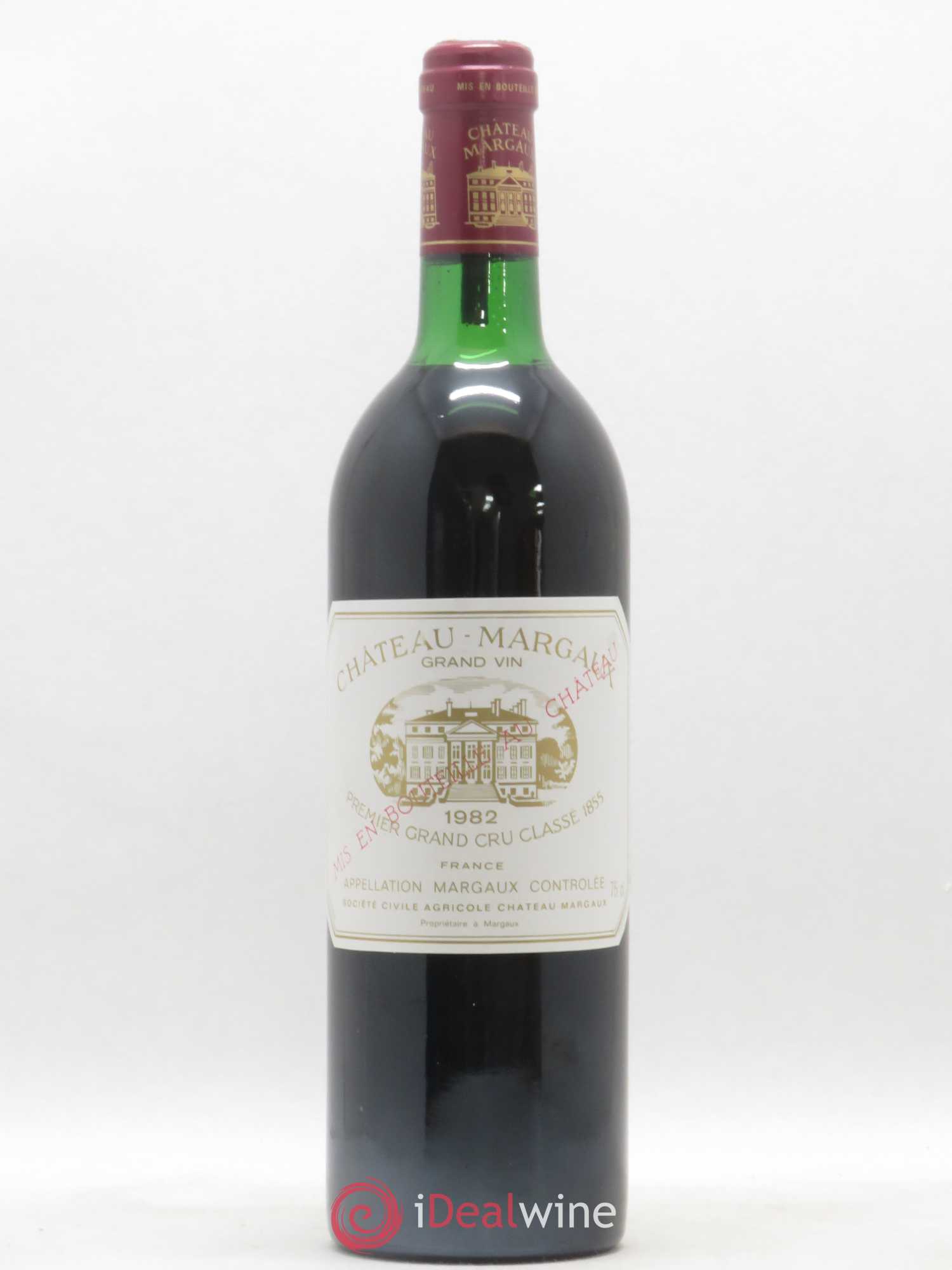 Château Margaux 1er Grand Cru Classé 1982 - Lot de 1 bouteille - 0