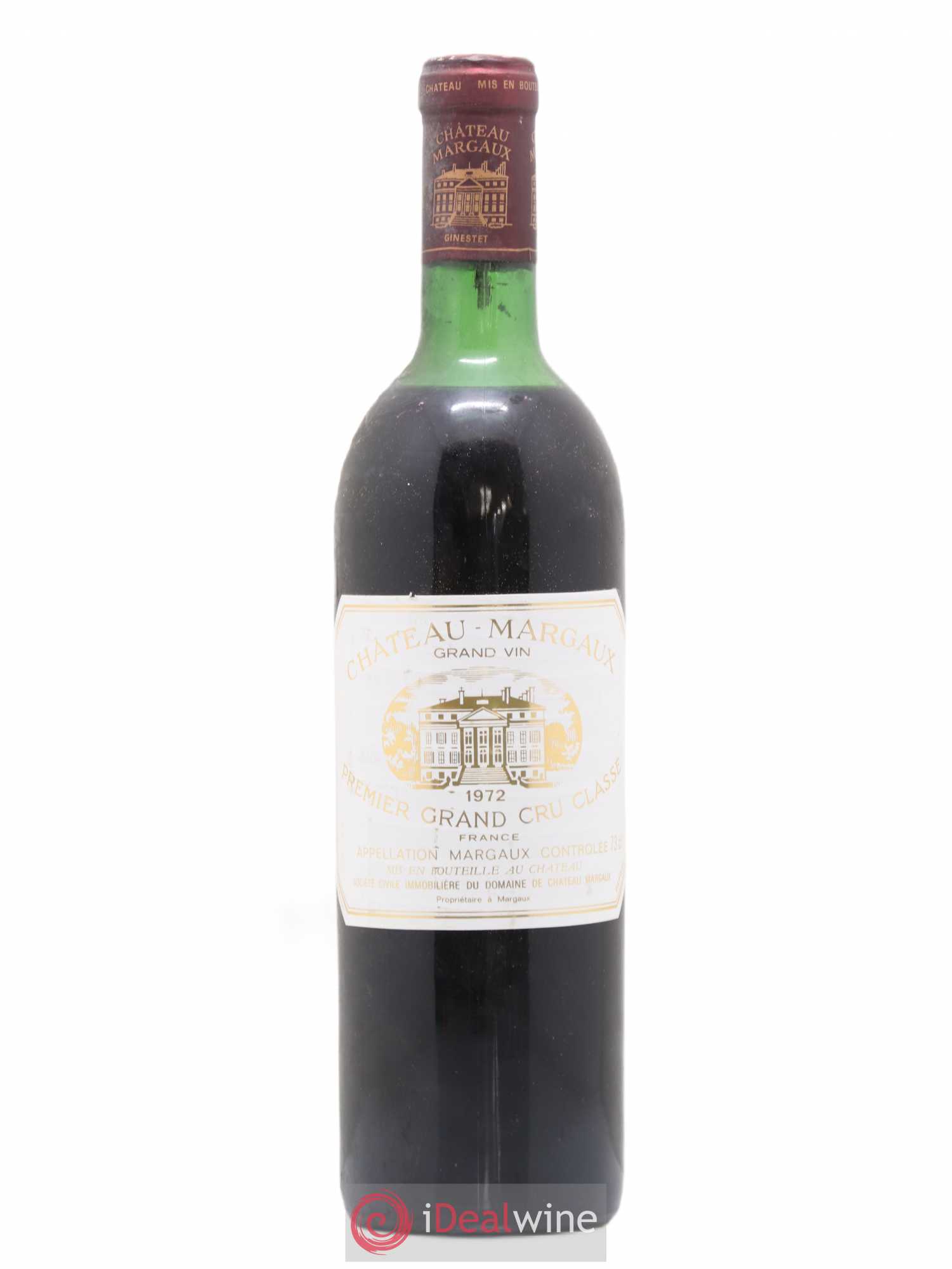 Château Margaux 1er Grand Cru Classé 1972 - Lot of 1 bottle - 0