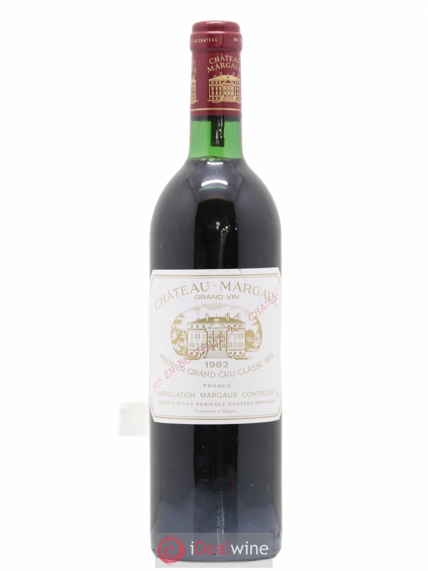 Château Margaux 1er Grand Cru Classé 1982 - Lot de 1 bouteille - 0