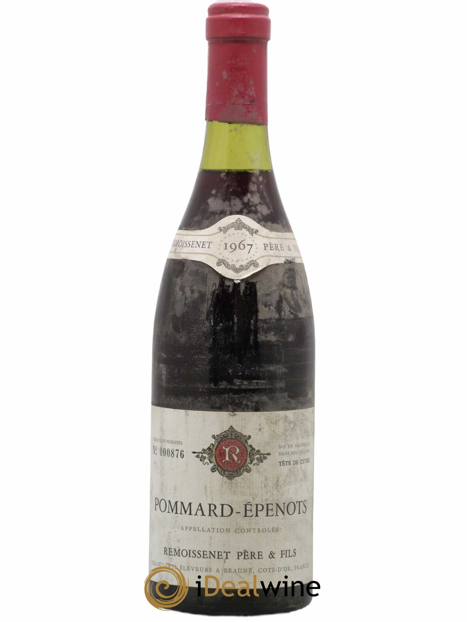 Pommard 1er Cru Epenots Tête de Cuvée Remoissenet 1967 - Lot de 1 bouteille - 0