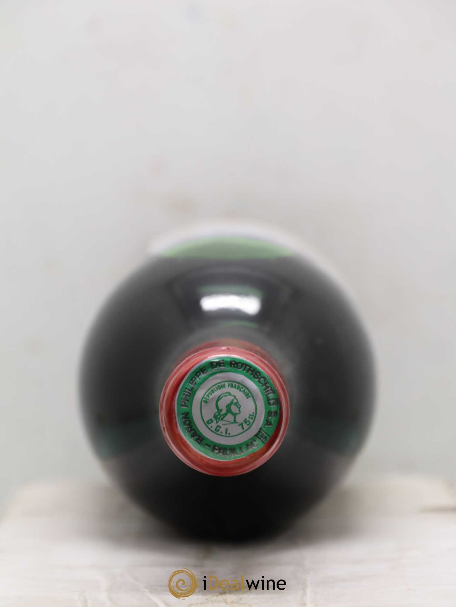 Château Mouton Rothschild 1er Grand Cru Classé 1976 - Lot de 1 bouteille - 1