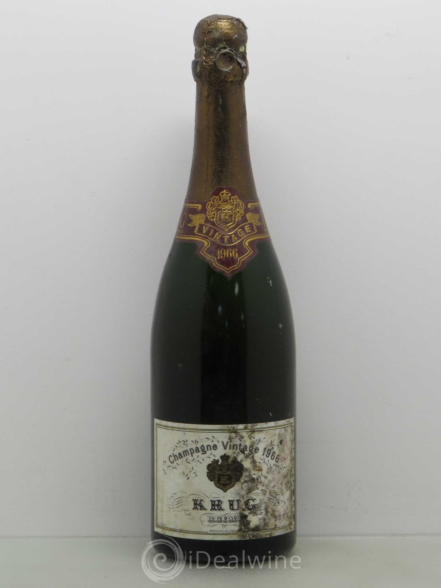 Grande Cuvée Brut Krug 1966 - Lot de 1 bouteille - 0