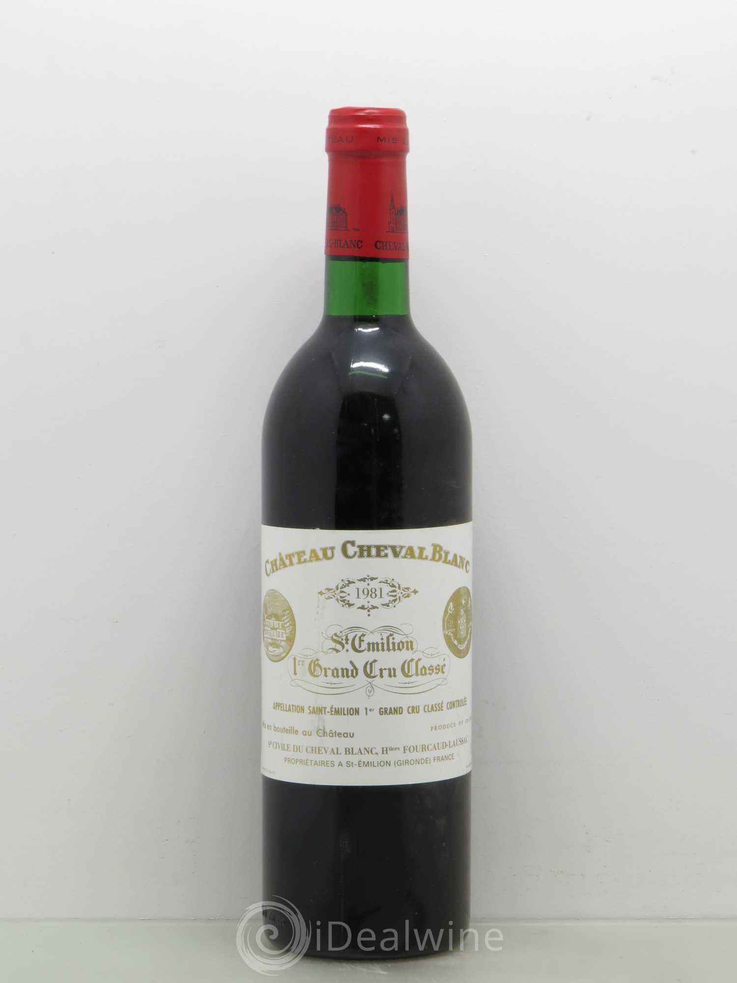 Château Cheval Blanc 1er Grand Cru Classé A 1981 - Lot de 1 bouteille - 0