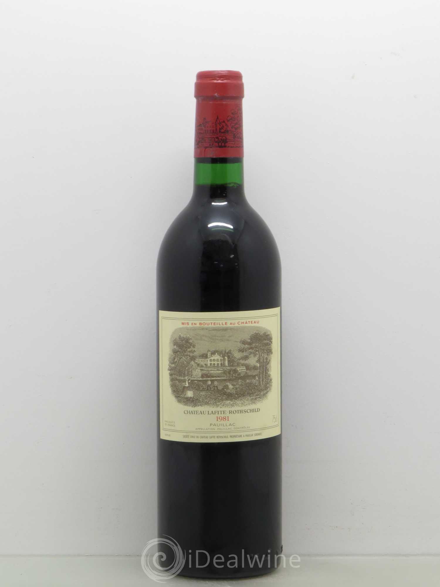 Château Lafite Rothschild 1er Grand Cru Classé 1981 - Lot de 1 bouteille - 0
