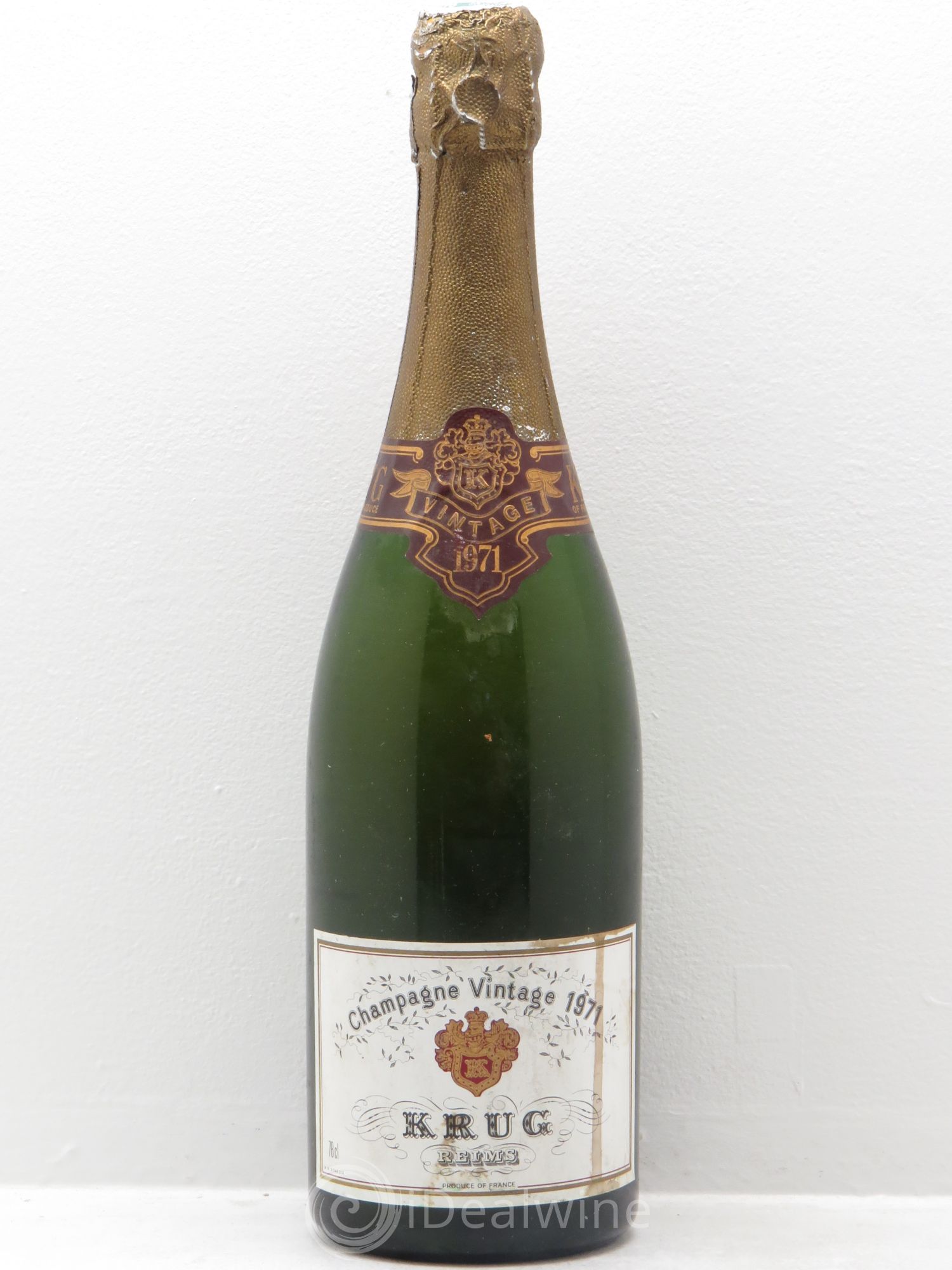 Vintage Krug 1971 - Lot de 1 bouteille - 0