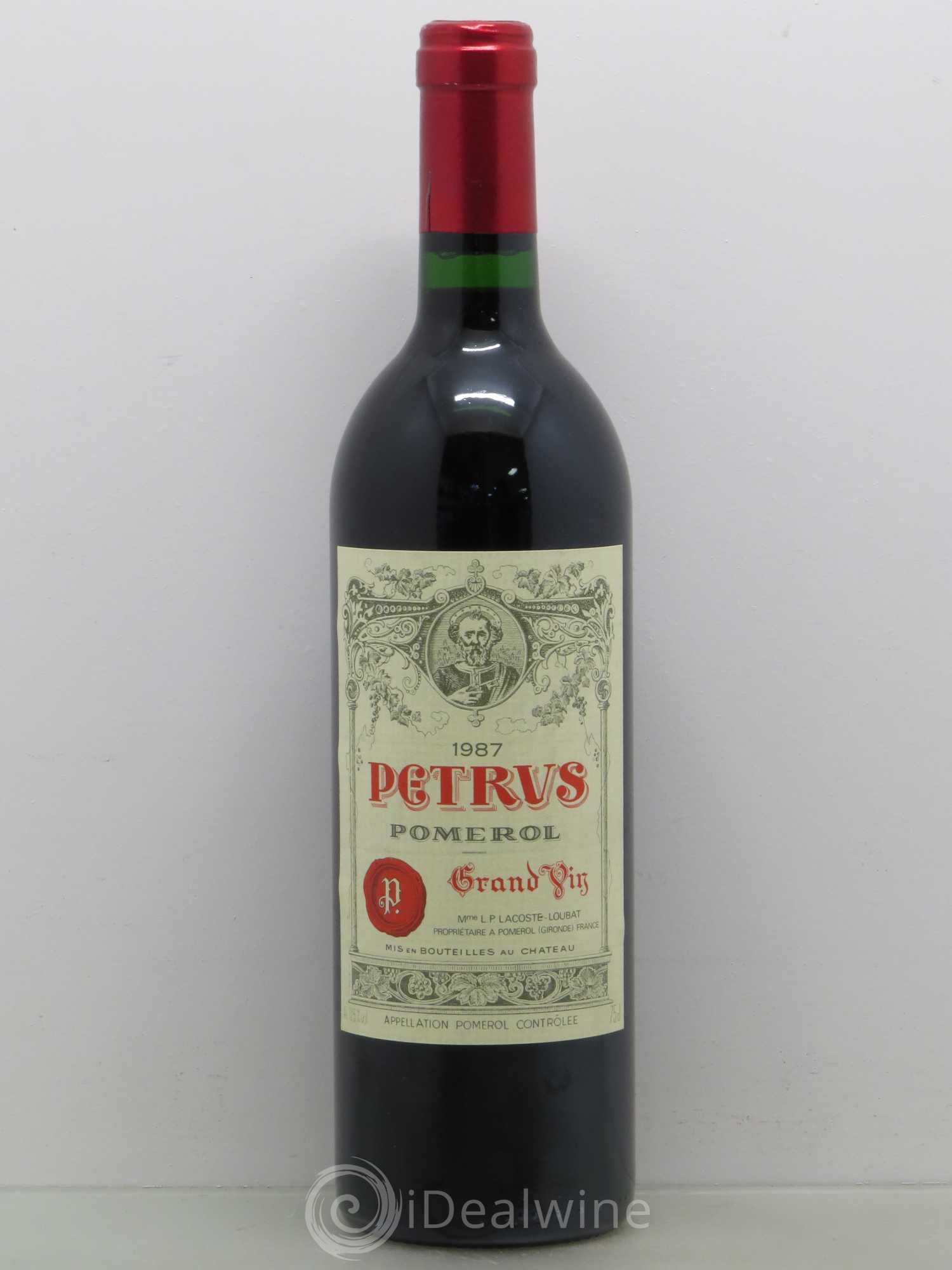 Petrus 1987 - Lot de 1 bouteille - 0