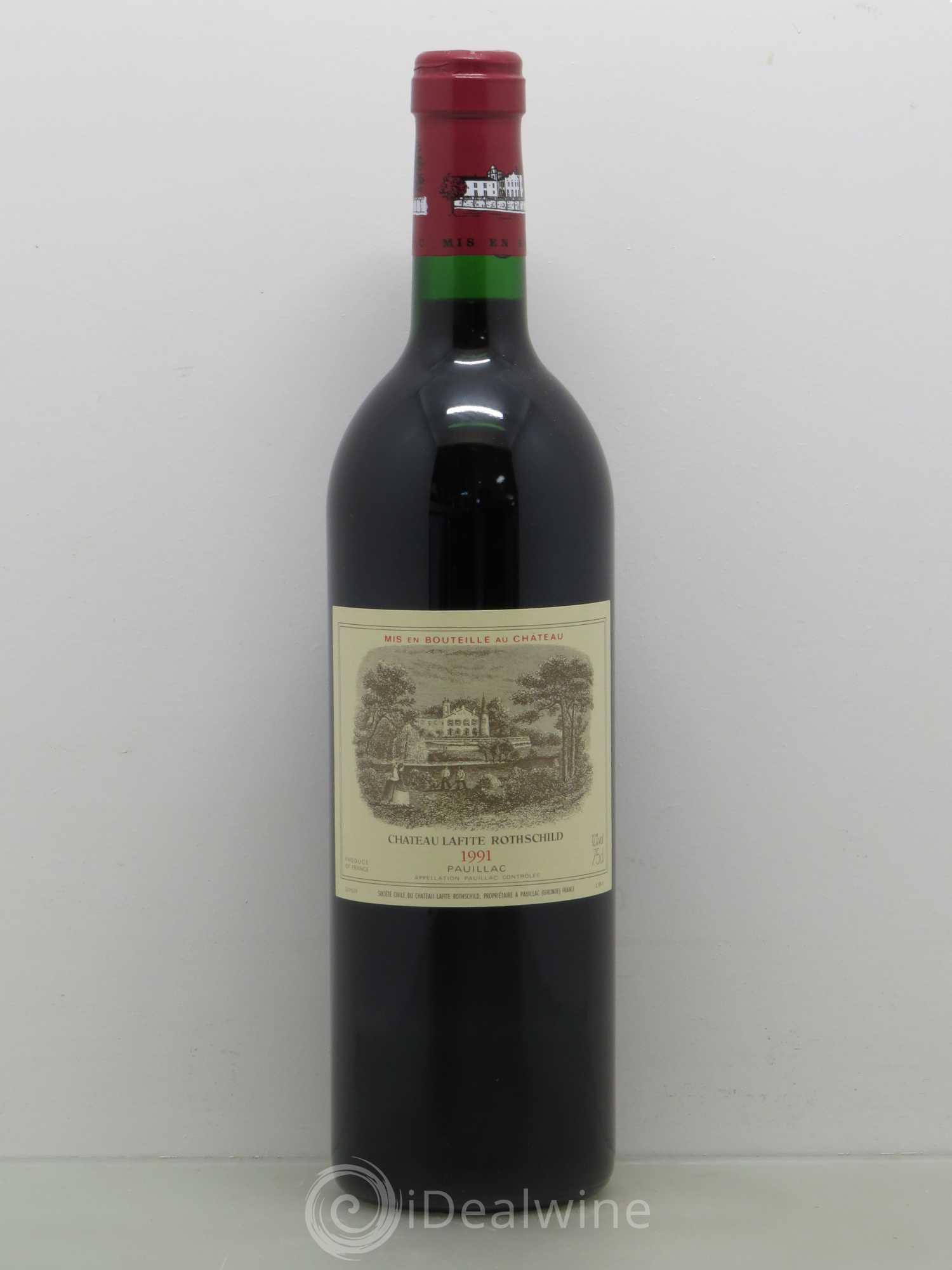 Château Lafite Rothschild 1er Grand Cru Classé 1991 - Lot de 1 bouteille - 0