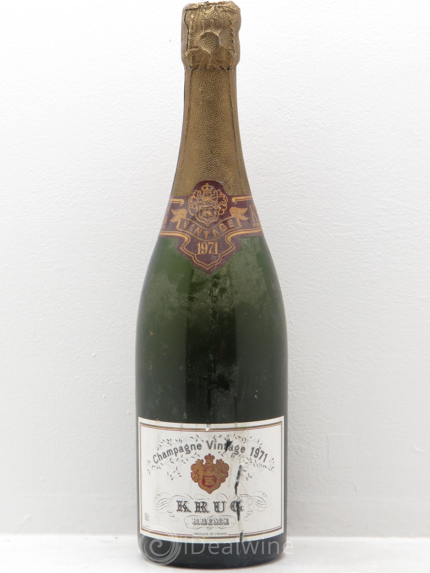 Vintage Krug 1971 - Lot de 1 bouteille - 0