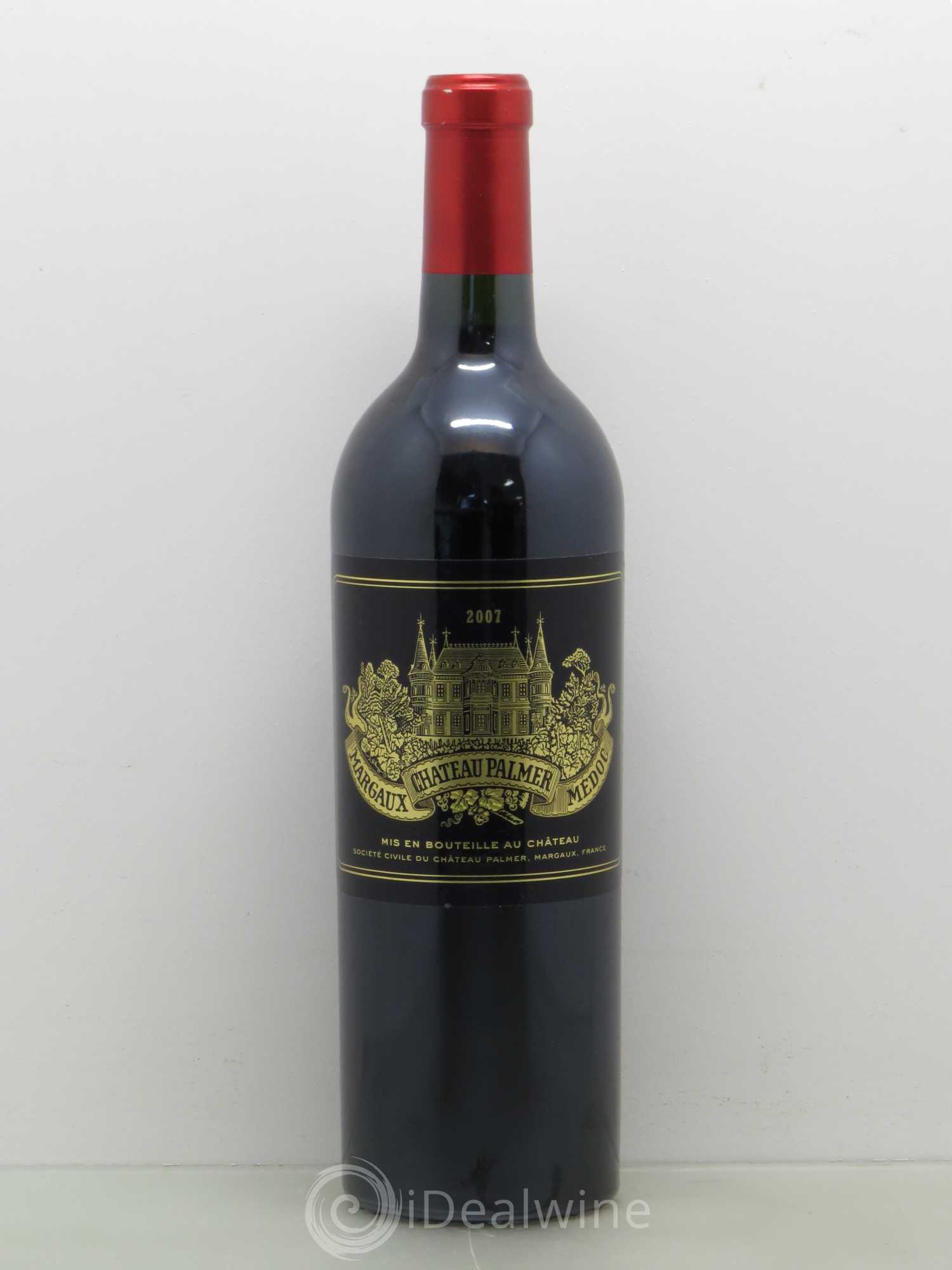Château Palmer 3ème Grand Cru Classé 2007 - Lot de 1 bouteille - 0