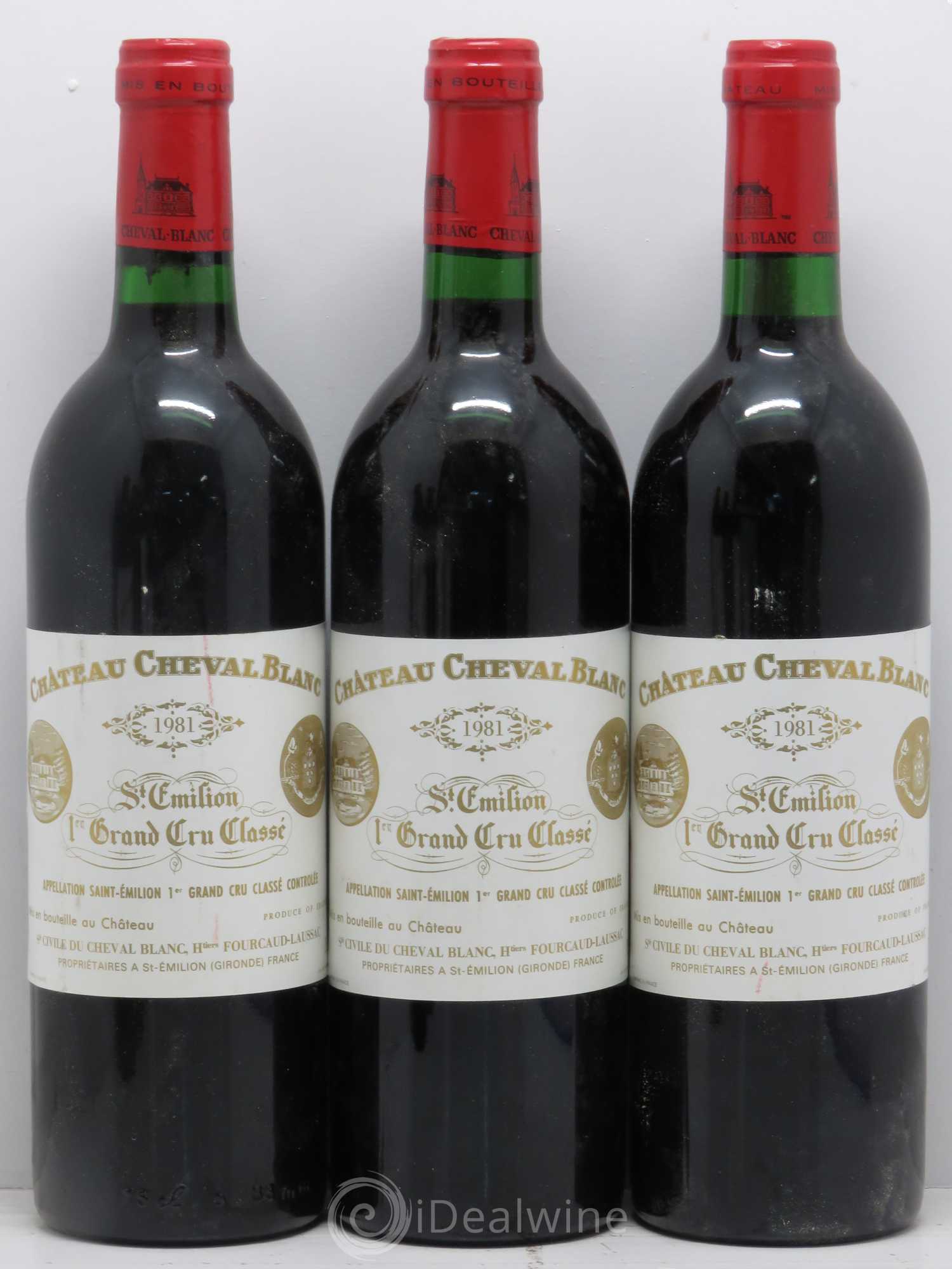 Château Cheval Blanc 1er Grand Cru Classé A 1981 - Lot de 6 bouteilles - 2